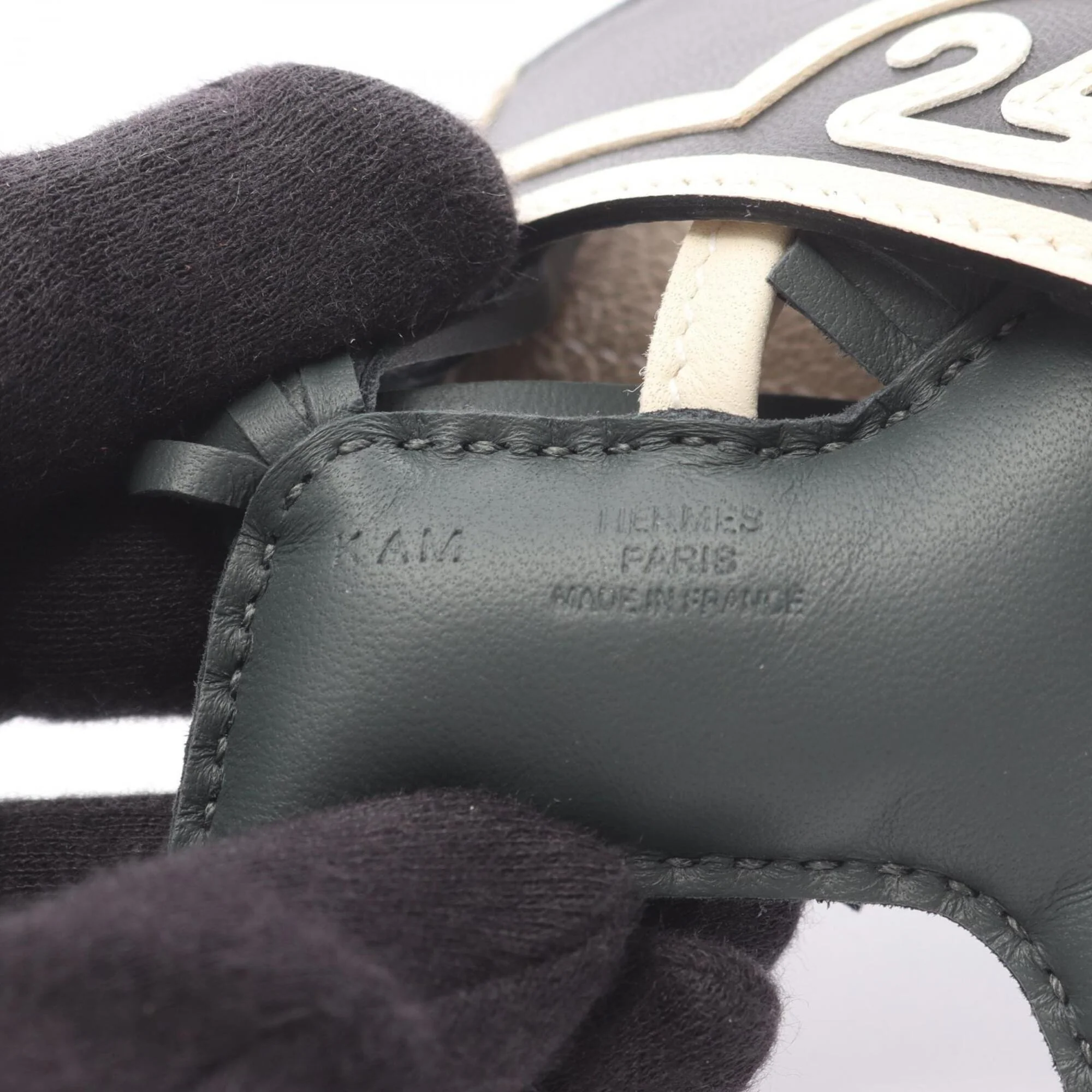 GriGri Rodeo Bag Charm Leather PM - Image 3