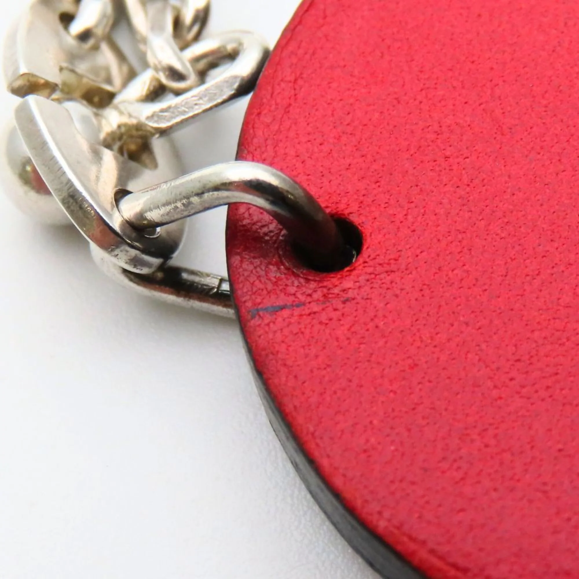 Ladybug Charm Leather and Sterling Silver Handbag Charm - Image 5