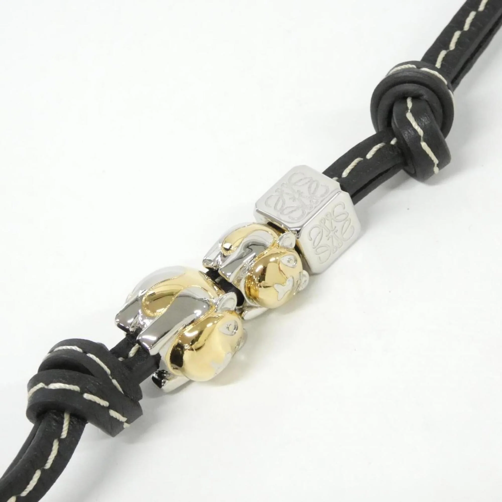 Charm Leather Black Handbag Charm - Image 2