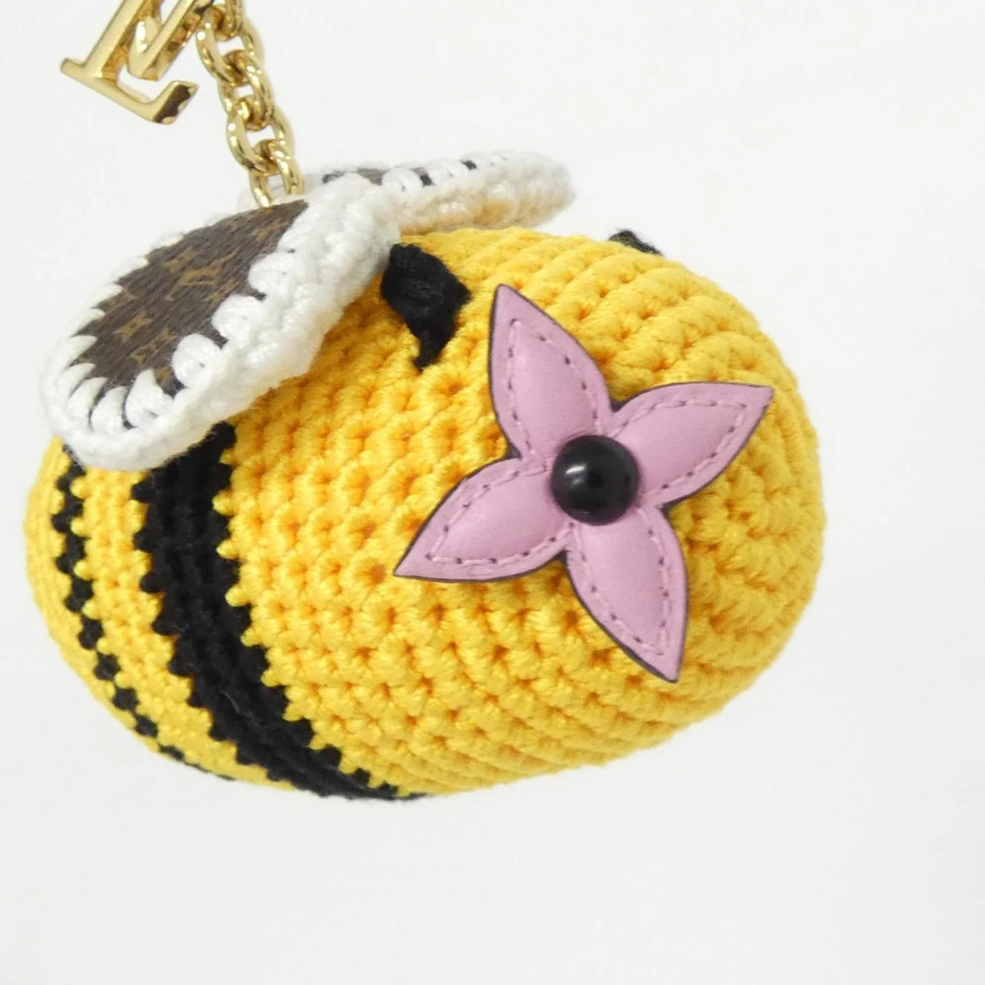 Charm Cotton Yellow Handbag Charm - Image 2