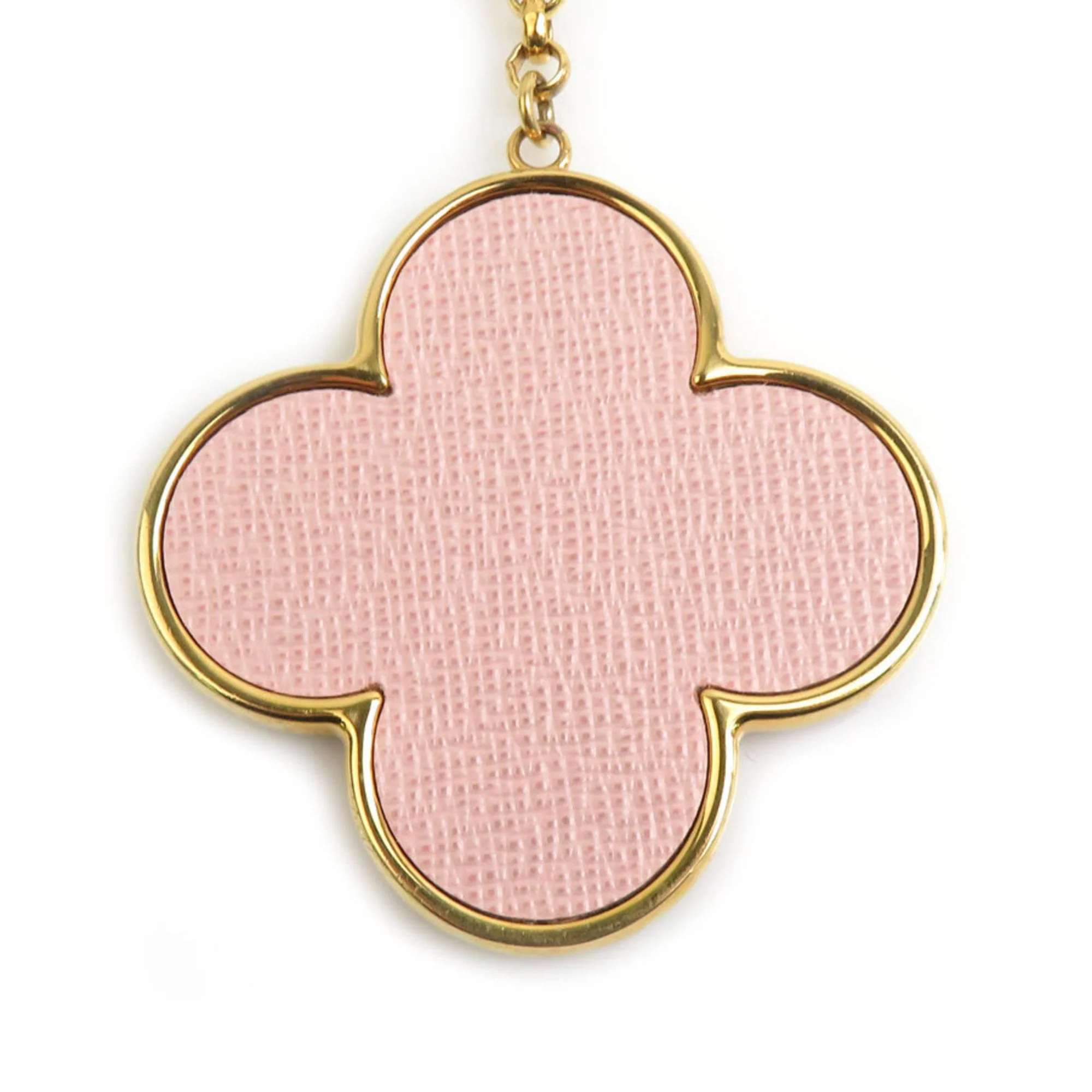 Charm Metal Brown and Gold and Pink Handbag Charm - Image 4