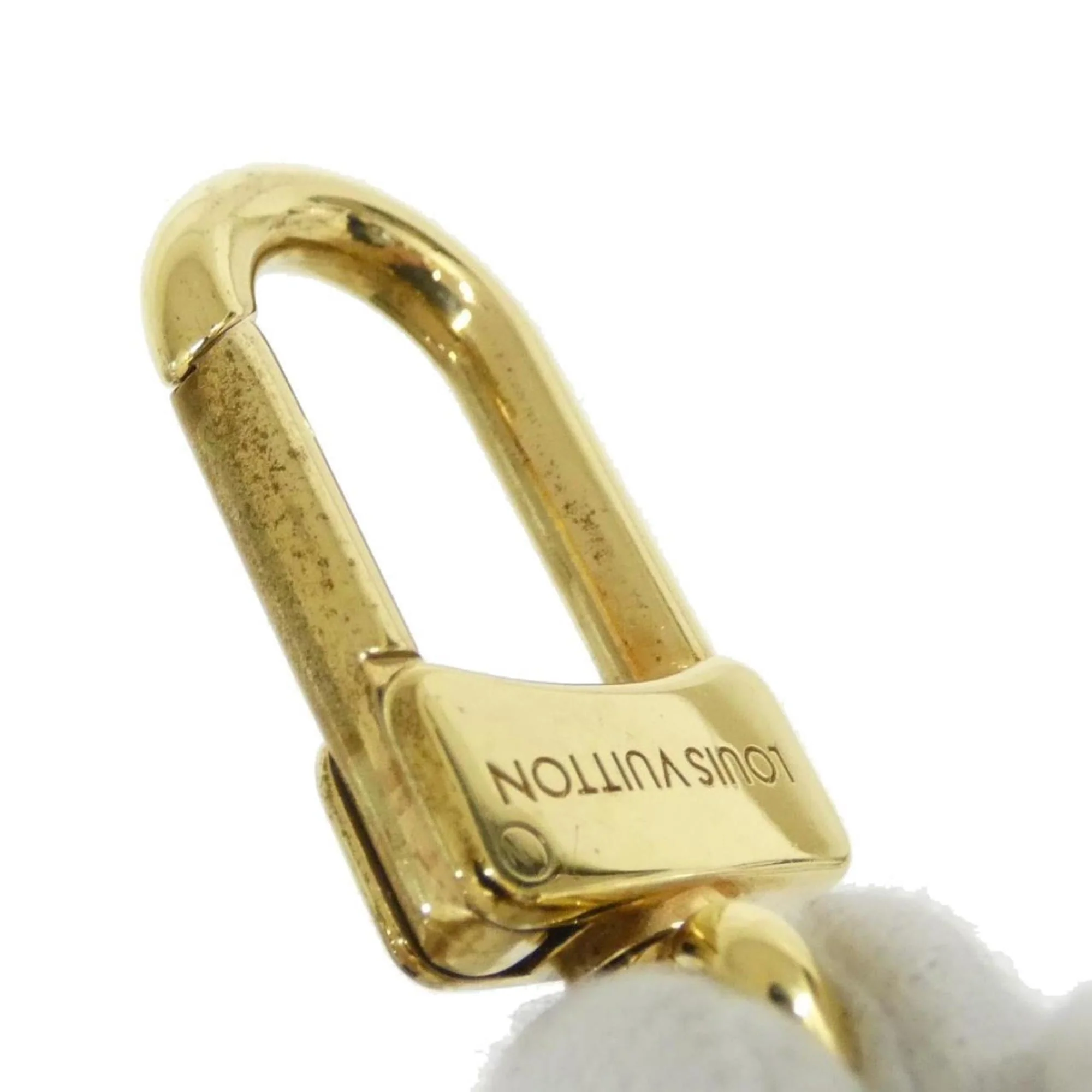 Vivienne Ice Skate Bag Charm Blanc and Gold Handbag Charm - Image 9
