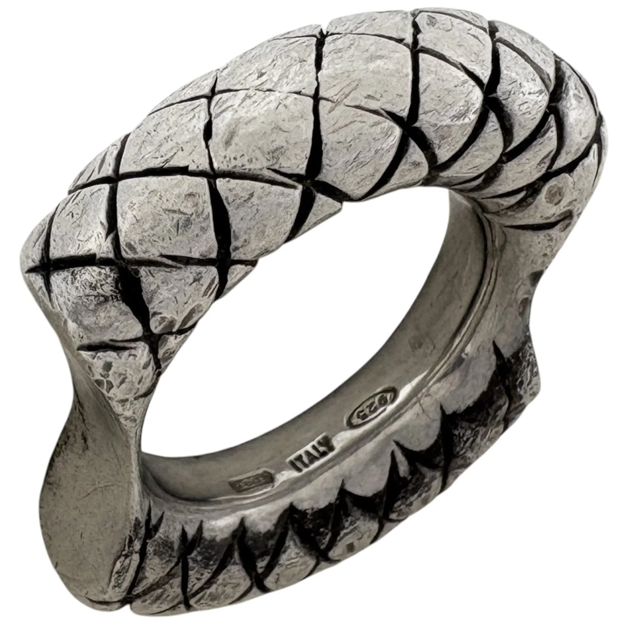 Intrecciato Ring Sterling Silver
