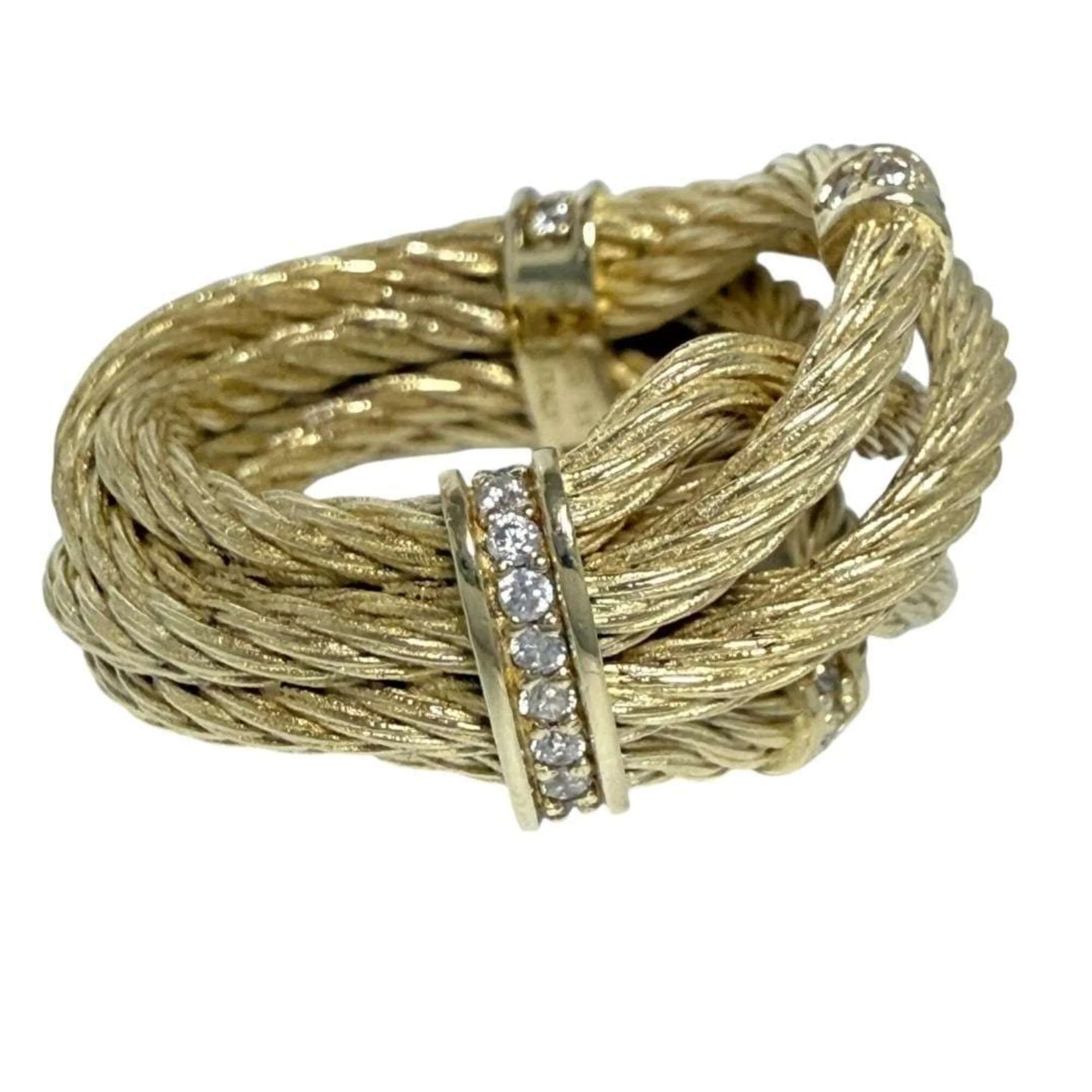 Ring Sterling Silver and Rhinestone - Image 4