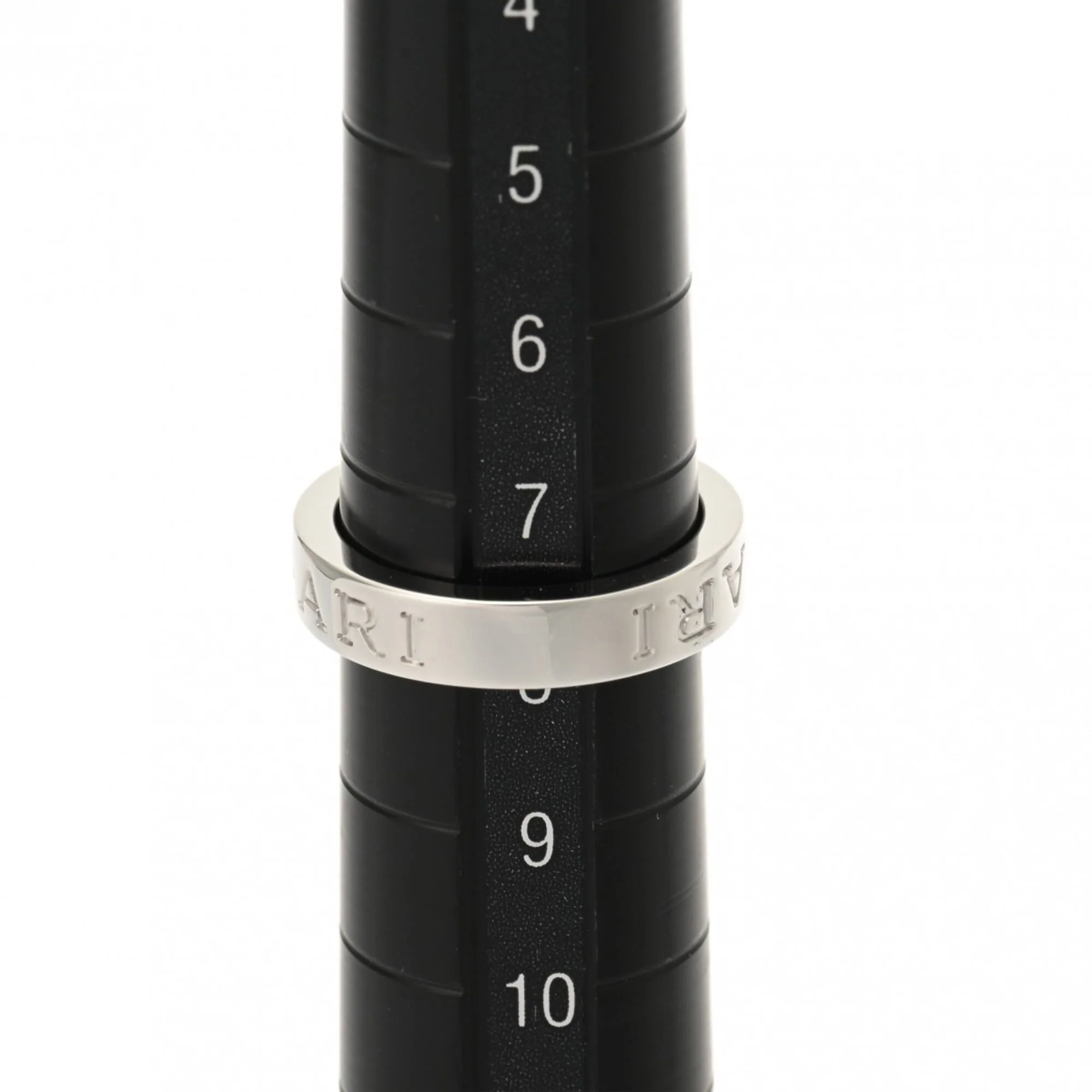 Band Ring 18K White Gold - Image 8
