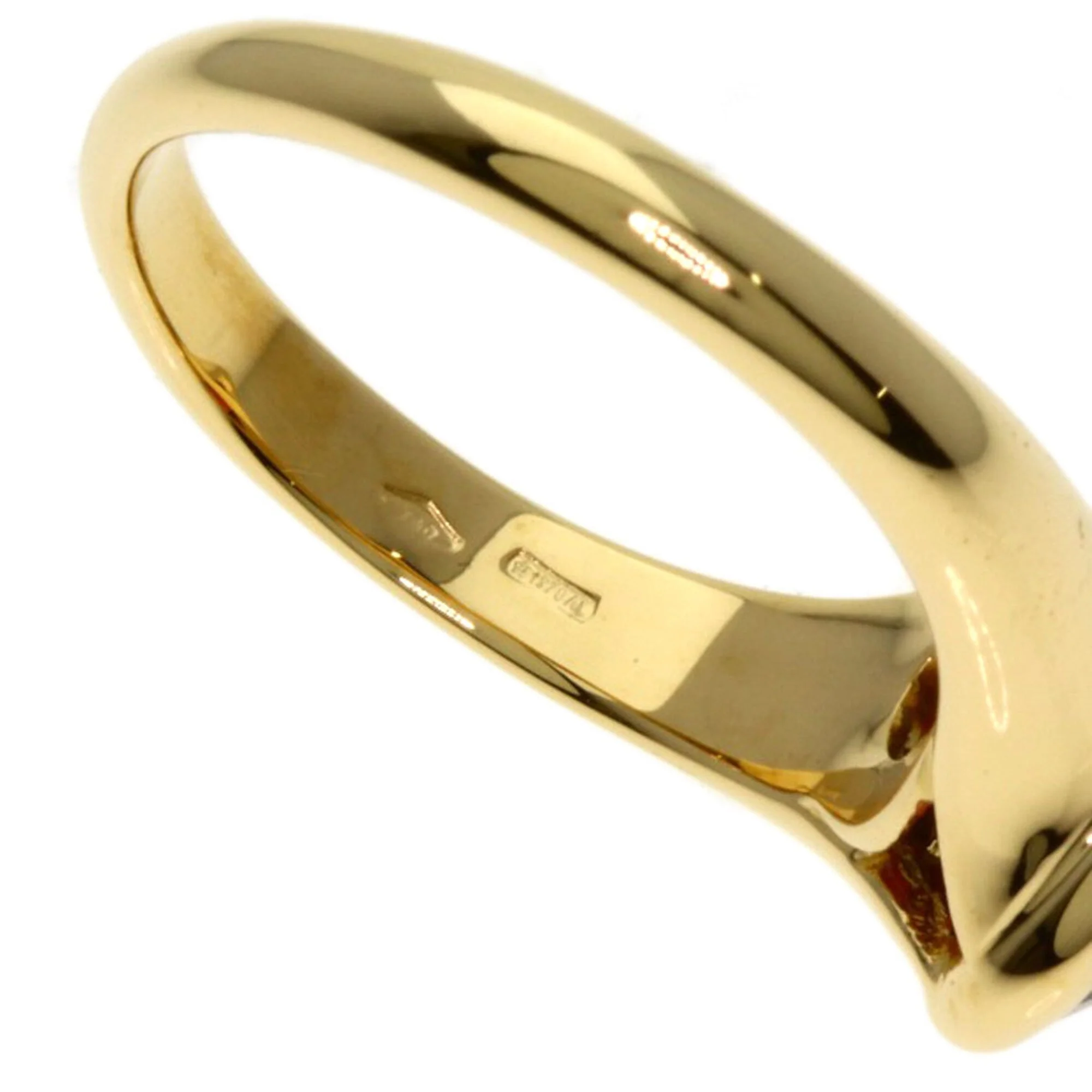 Band Ring 18K Yellow Gold with Tourmaline - Image 6