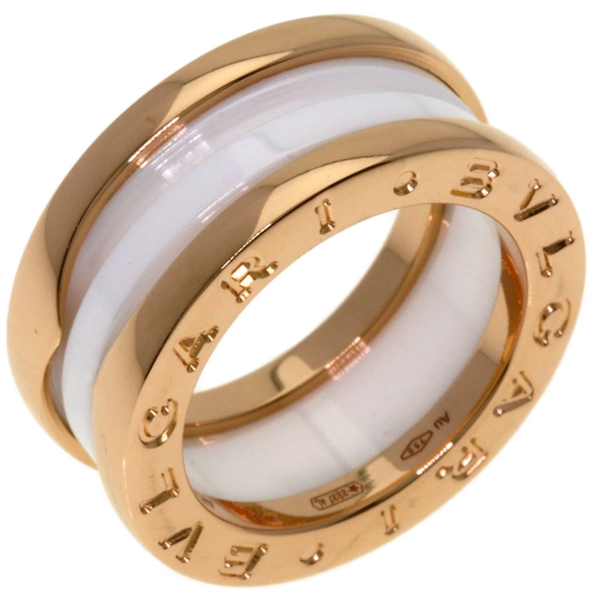 B.Zero1 Ring 18K Rose Gold and Ceramic - Image 2