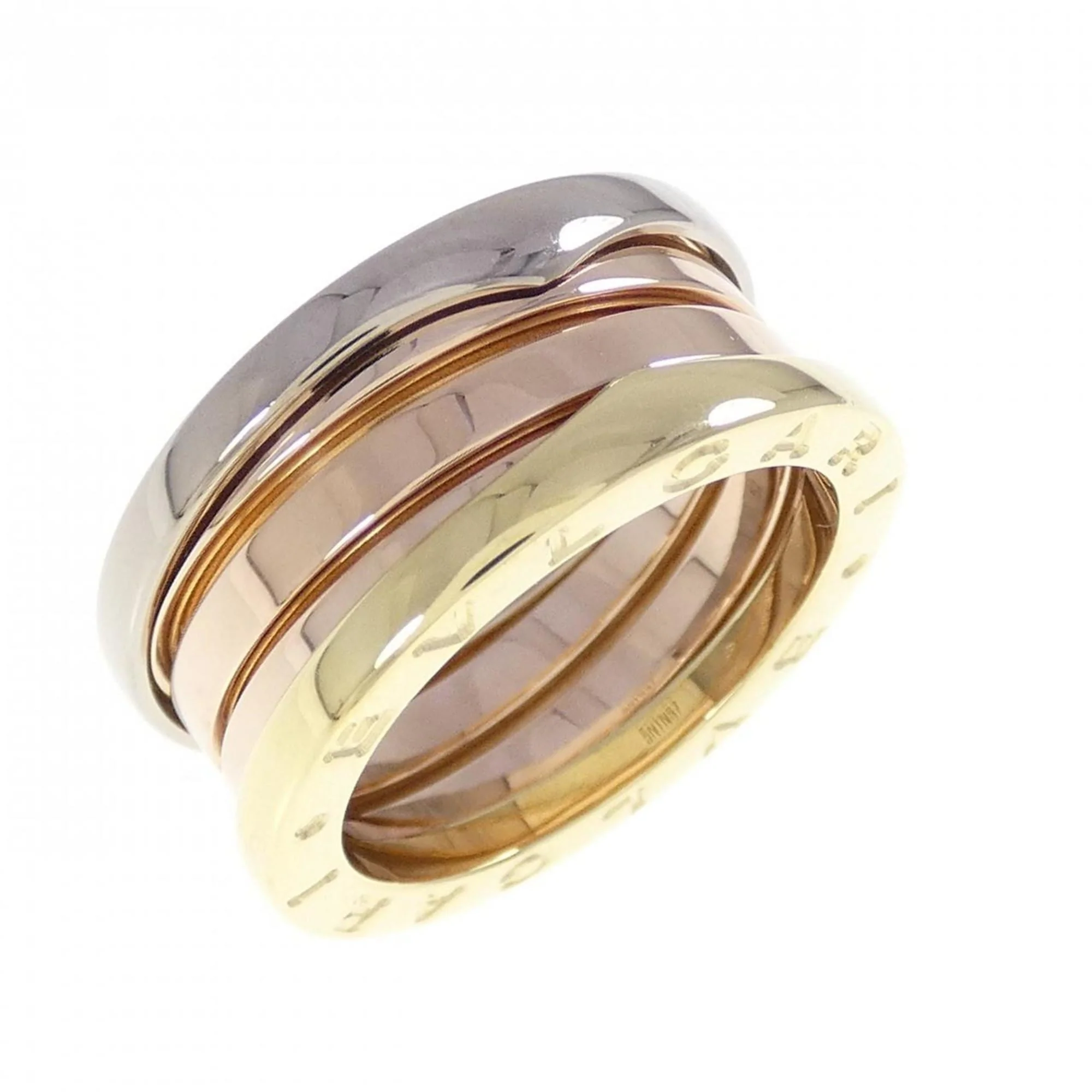 B.Zero1 Ring 18K Tricolor Gold