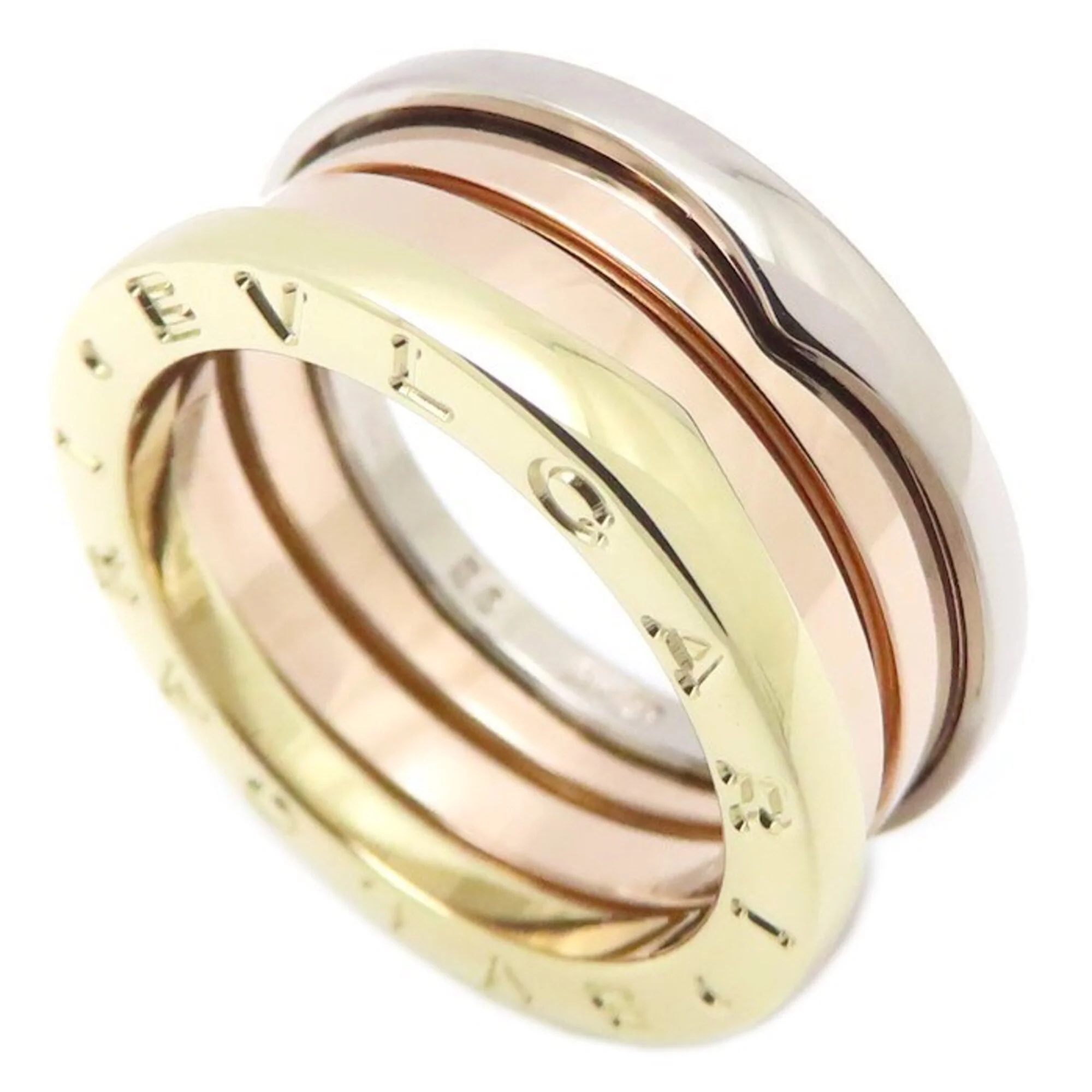 B.Zero1 Ring 18K Tricolor Gold - Image 2