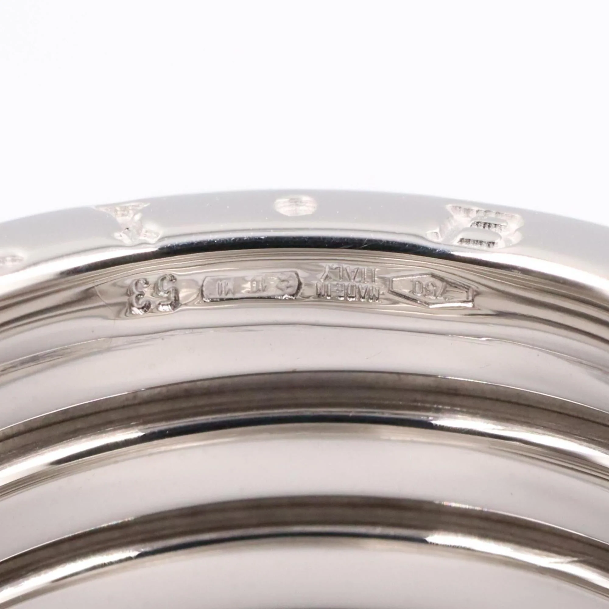 B.Zero1 Ring 18K White Gold and Sterling Silver - Image 3