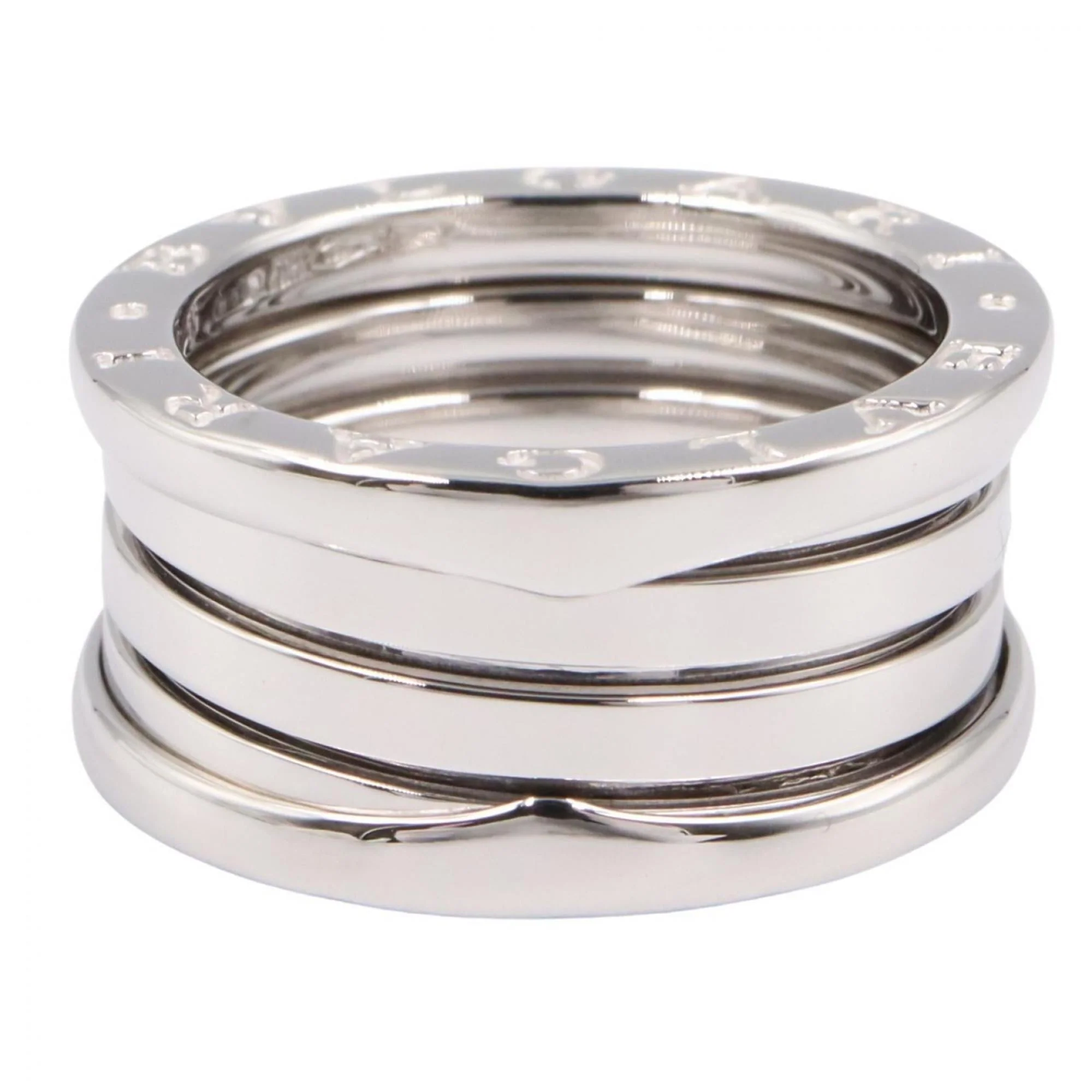 B.Zero1 Ring 18K White Gold and Sterling Silver - Image 2