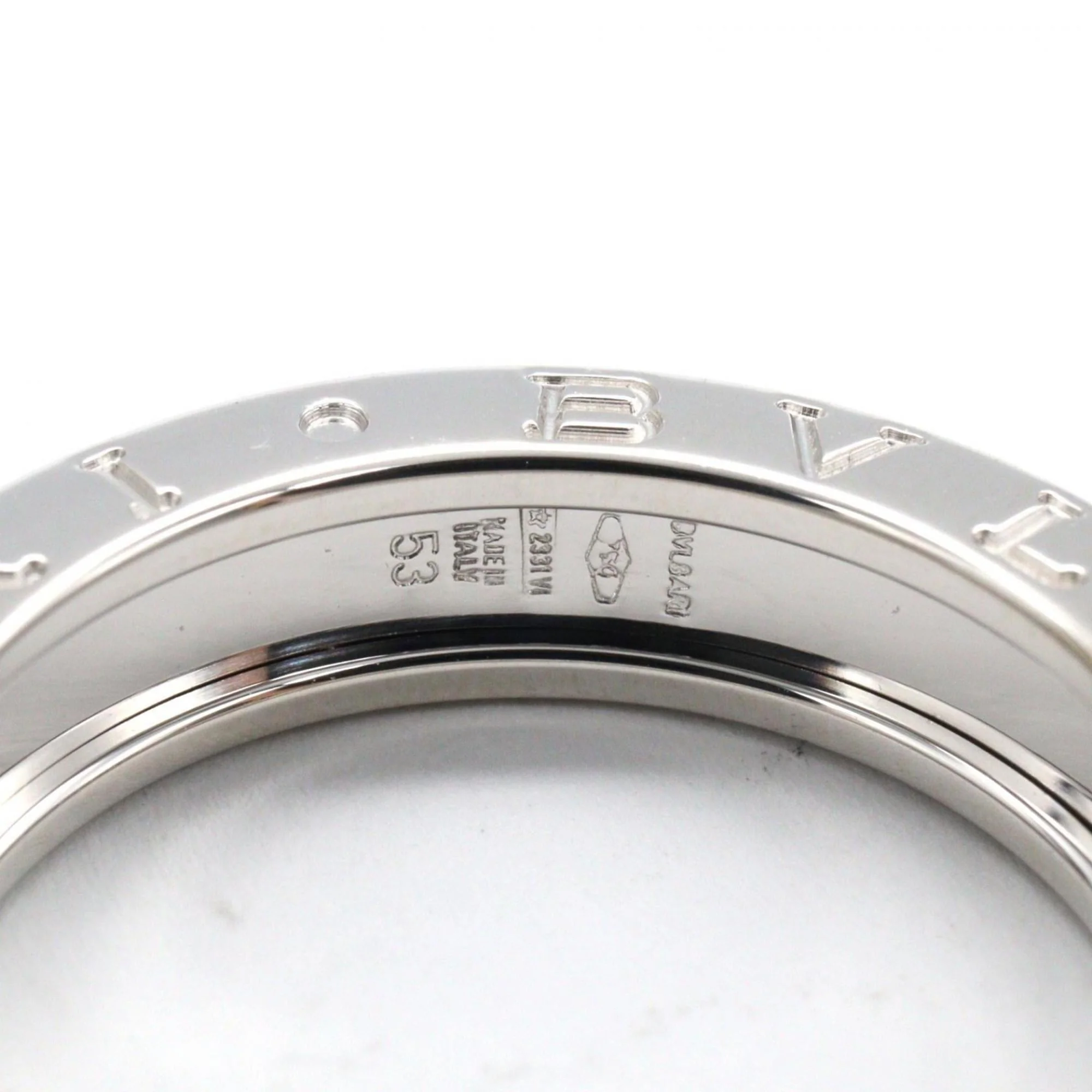 B.Zero1 Ring 18K White Gold and Sterling Silver - Image 4