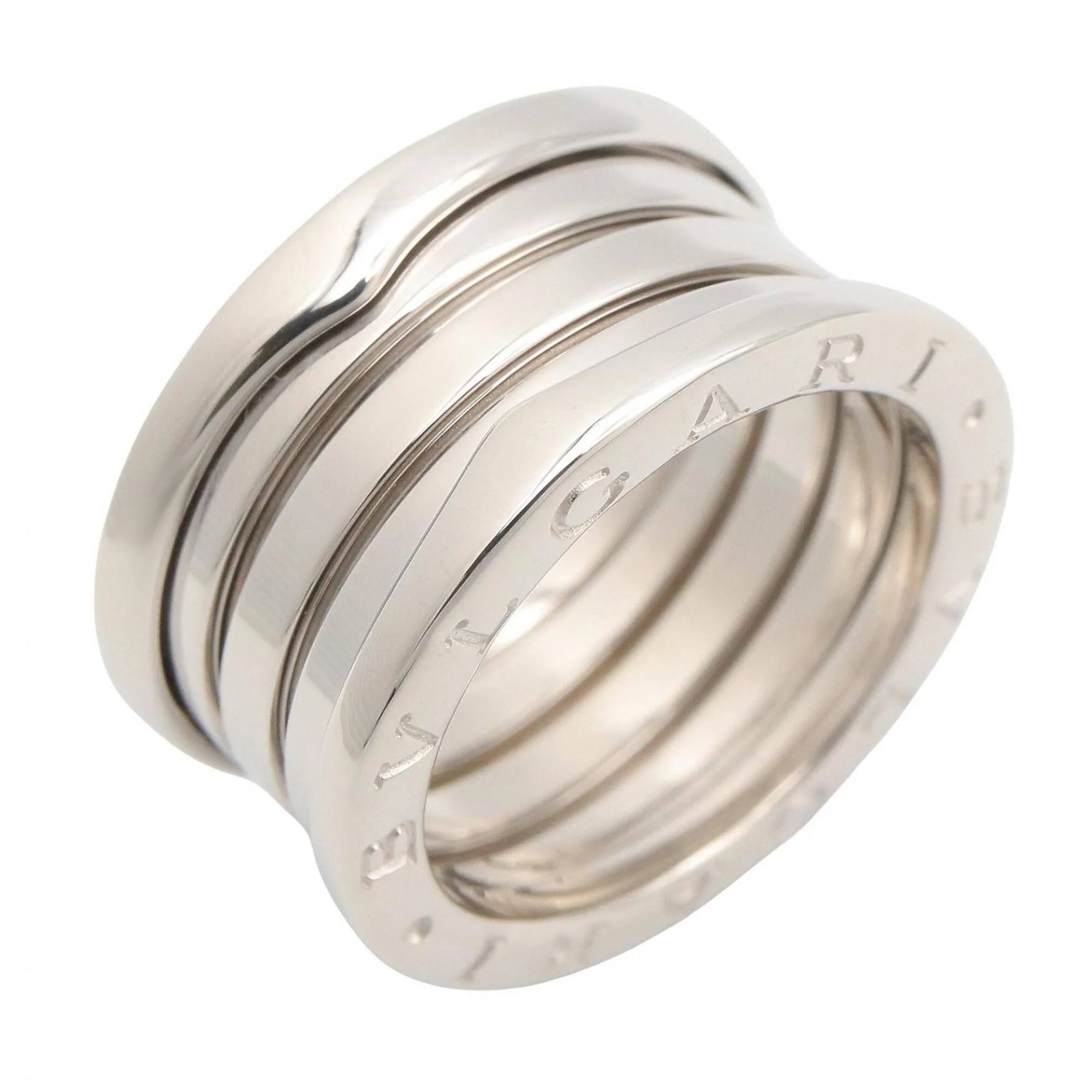 B.Zero1 Ring 18K White Gold and Sterling Silver