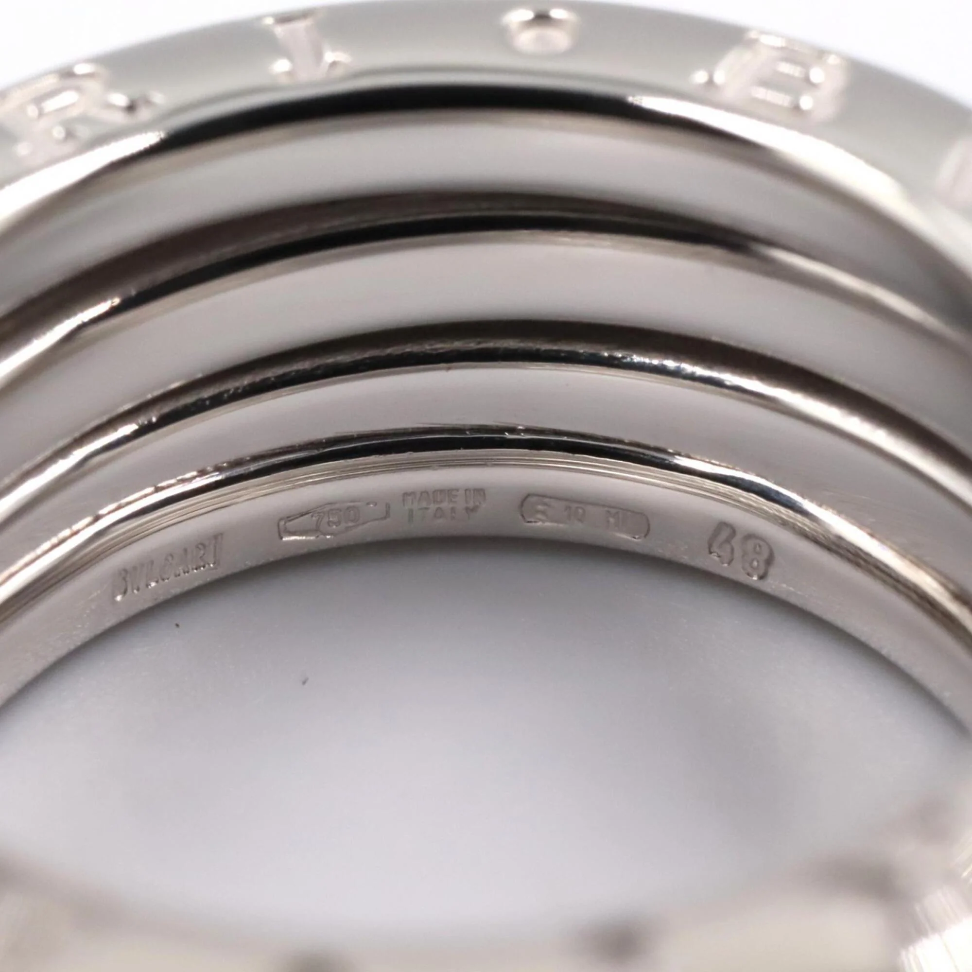B.Zero1 Ring 18K White Gold and Sterling Silver - Image 4