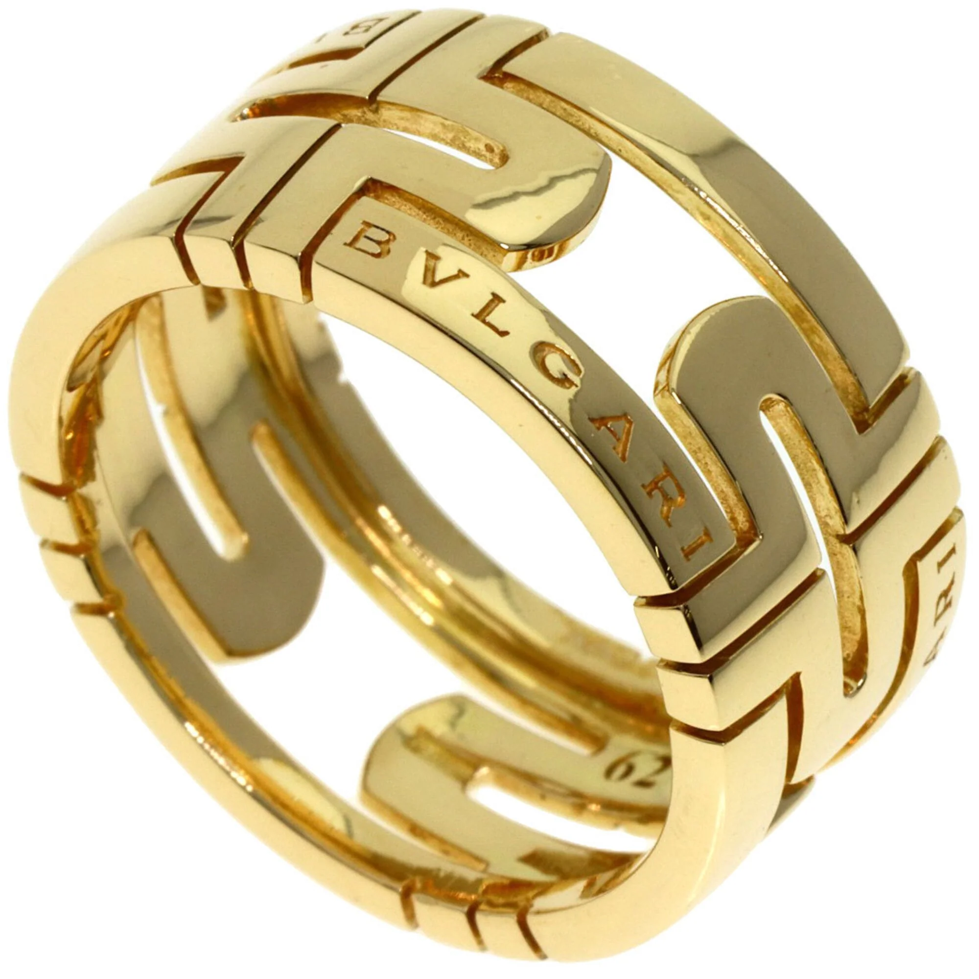 Parentesi Ring 18K Yellow Gold Large