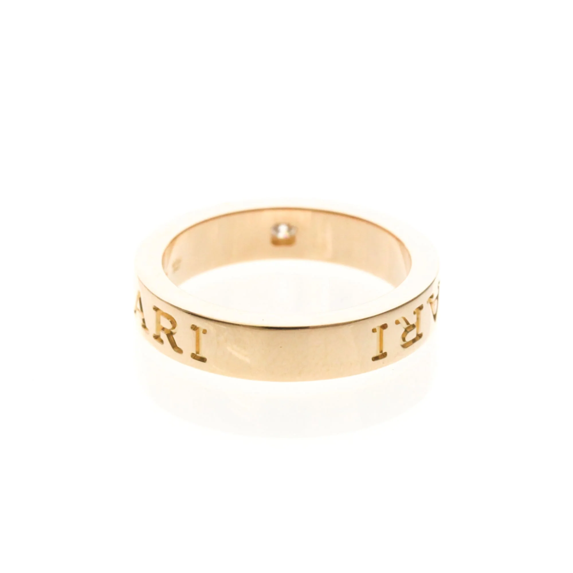 Ring 18K Rose Gold with Diamond - Image 3