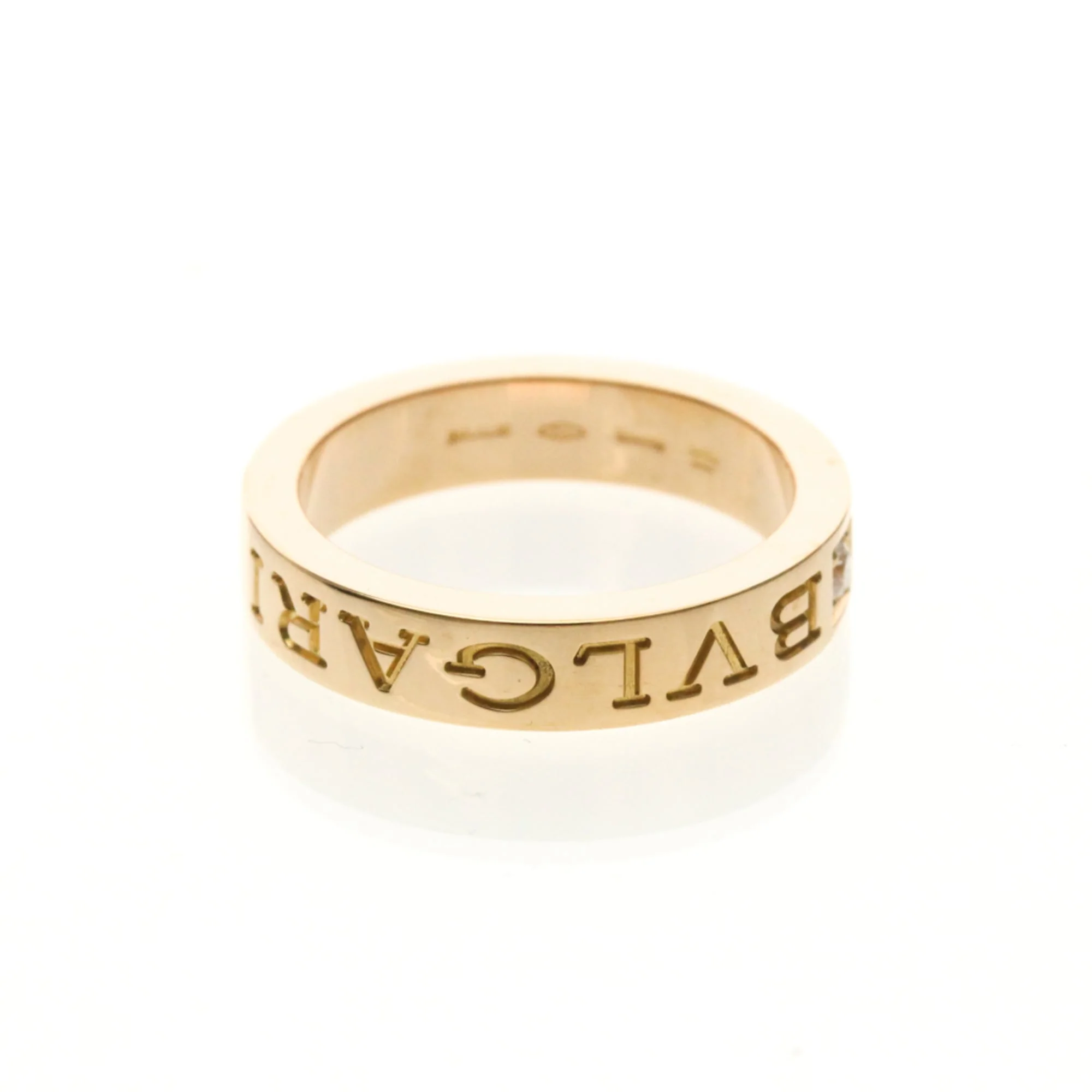 Ring 18K Rose Gold with Diamond - Image 4