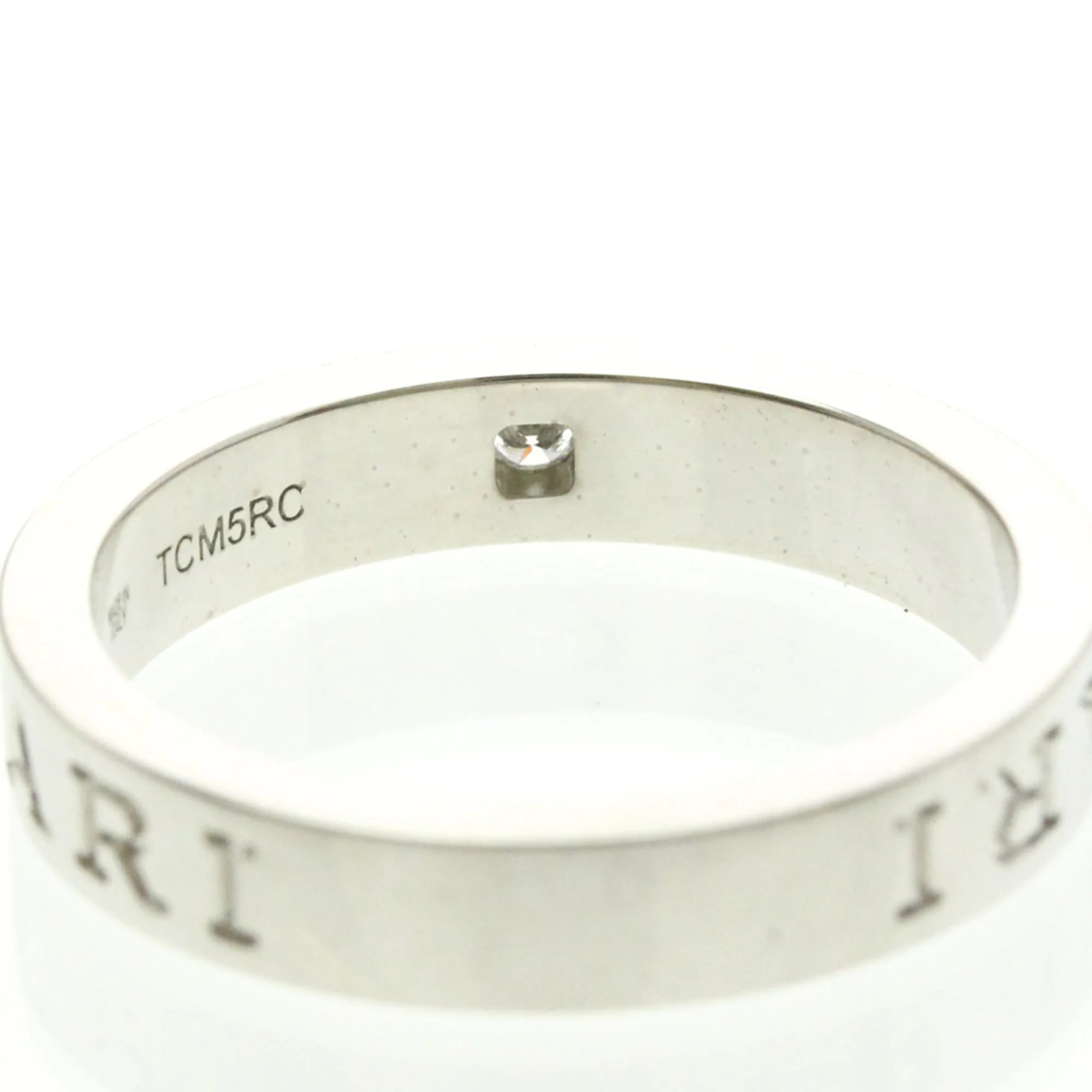 Ring 18K White Gold and Diamond - Image 7