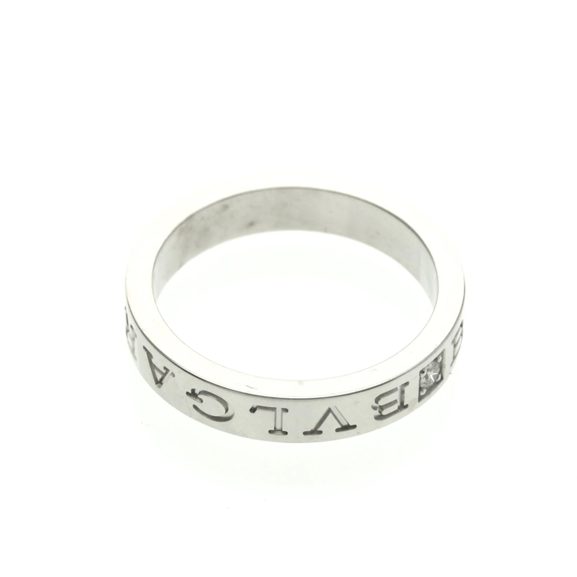 Ring 18K White Gold and Diamond - Image 9