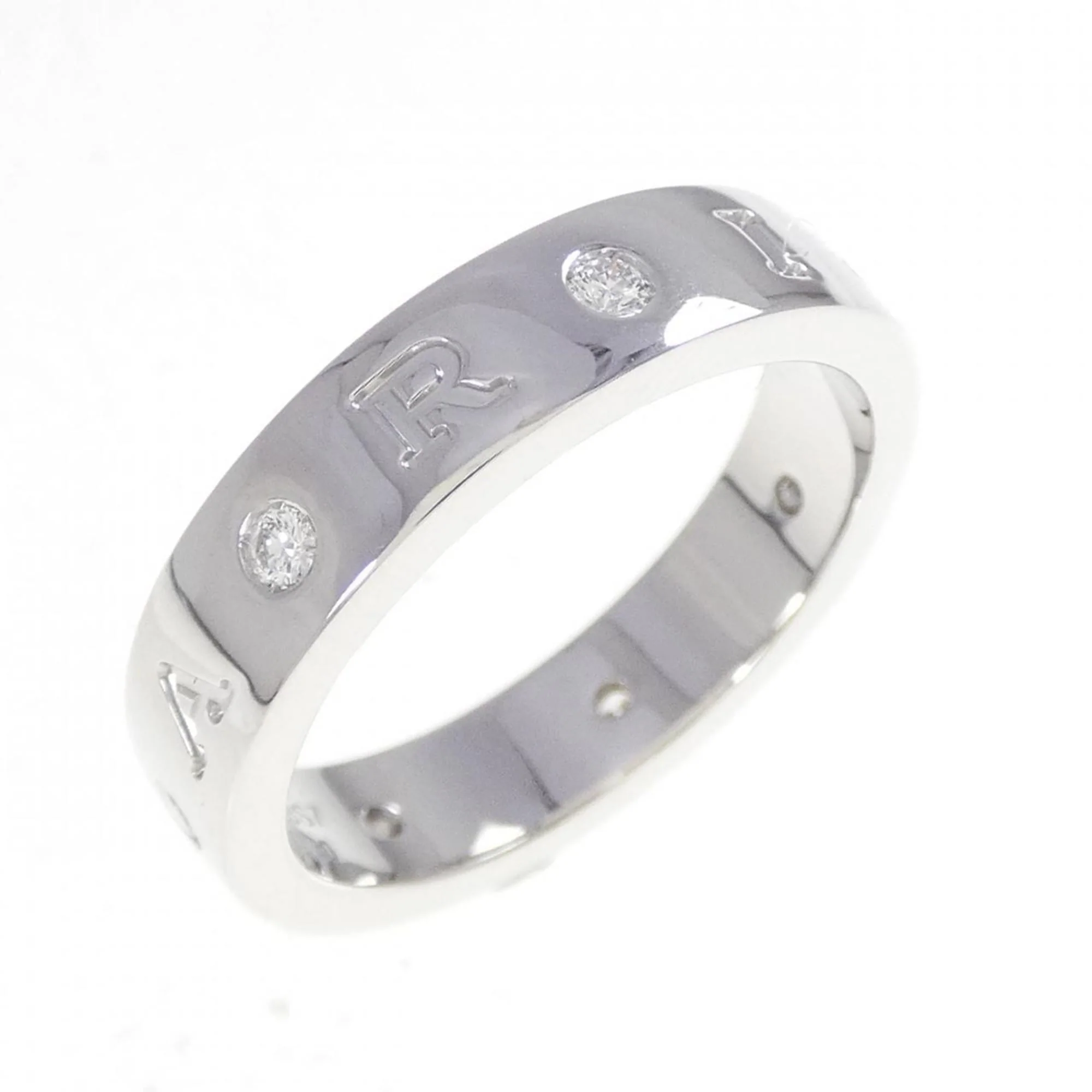 Ring 18K White Gold with Diamond