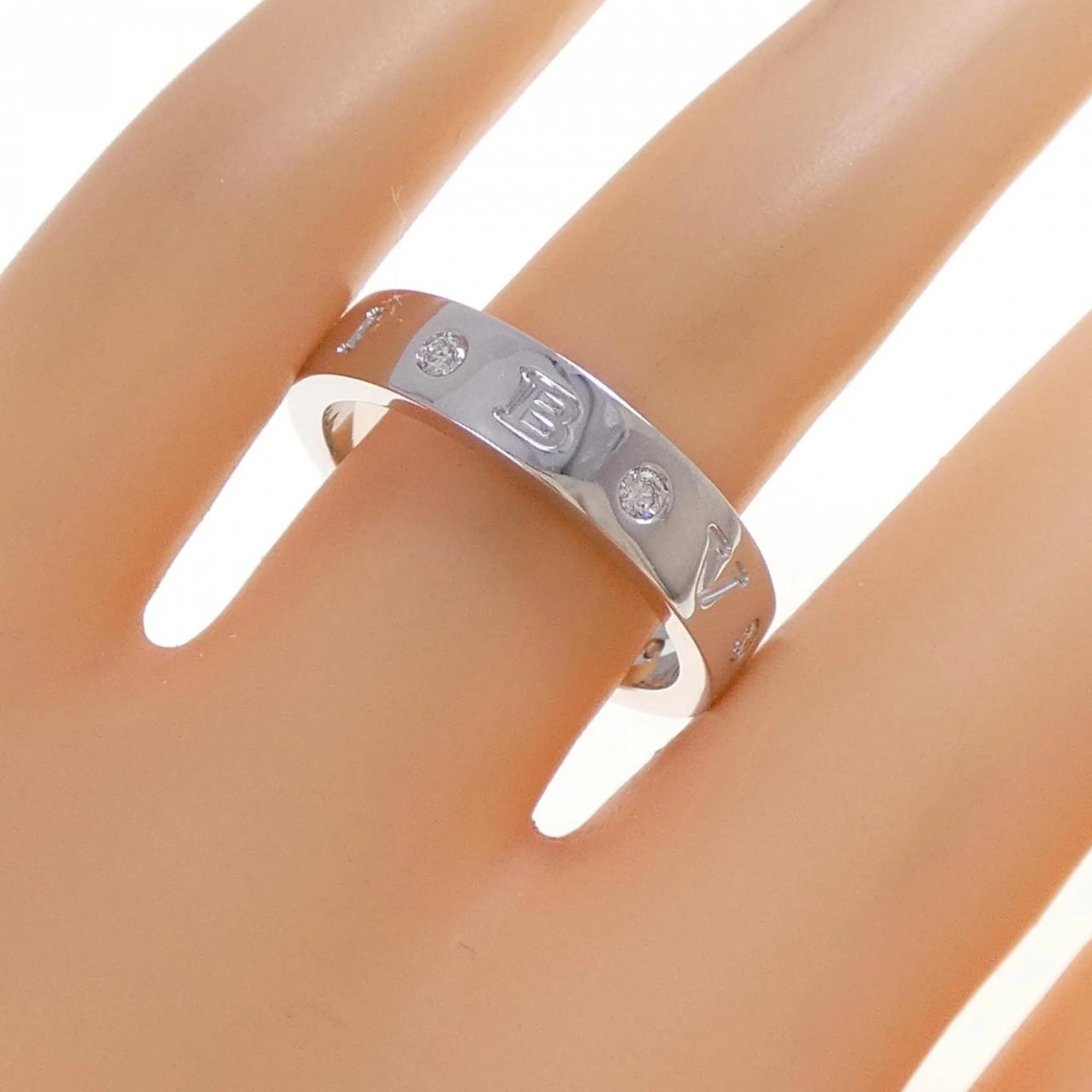 Ring 18K White Gold with Diamond - Image 4