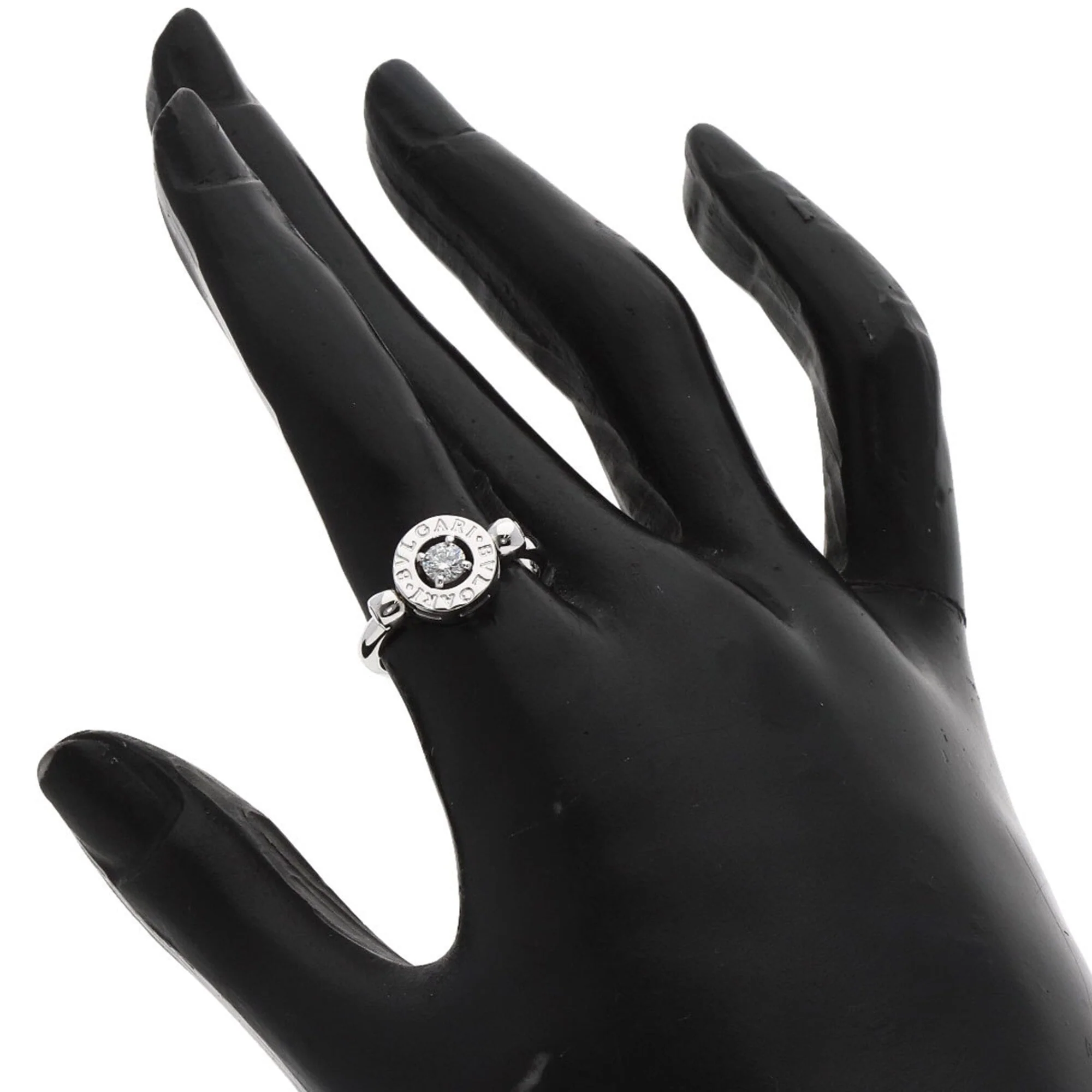 Ring 18K White Gold with Diamond - Image 7