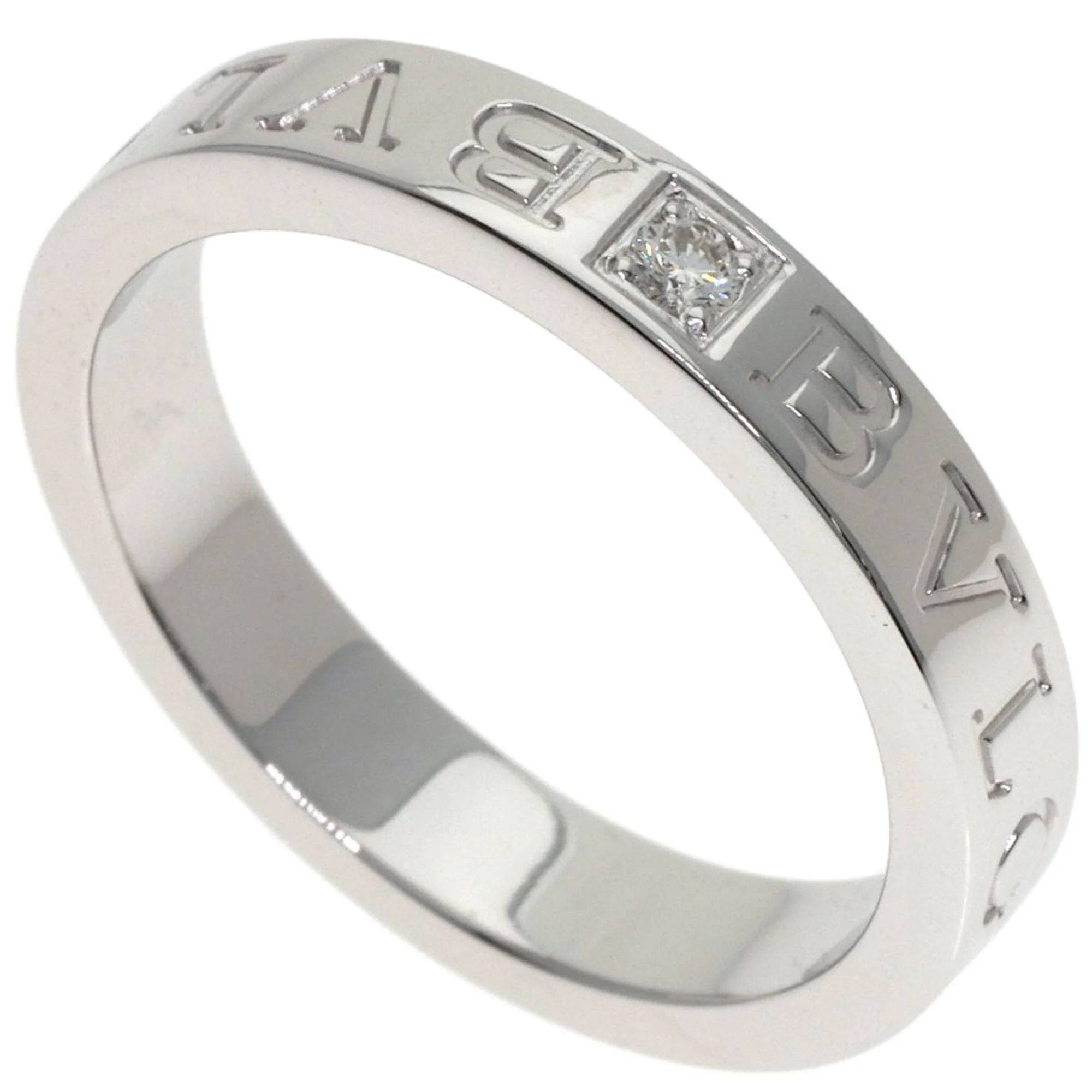 Ring 18K White Gold with Diamond