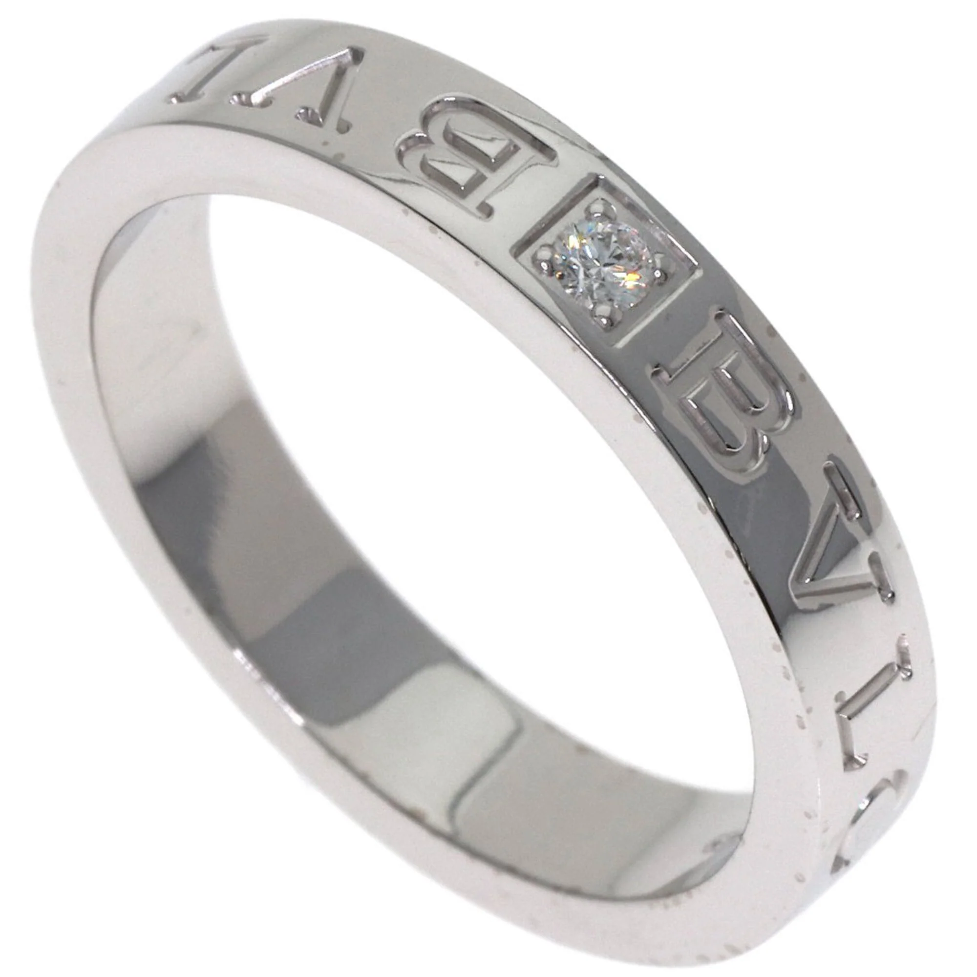 Ring 18K White Gold With Diamond