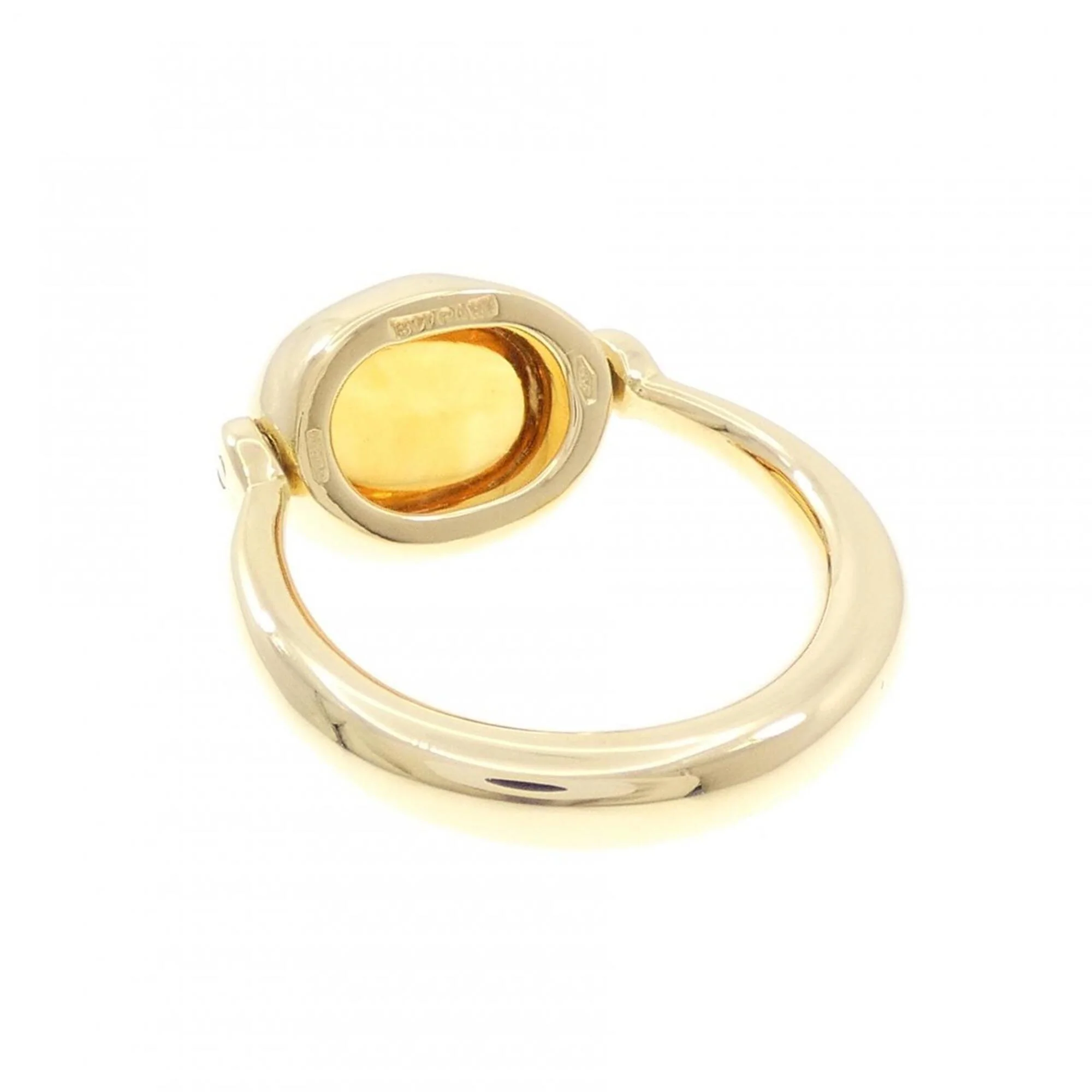 Ring 18K Yellow Gold with Citrine - Image 3