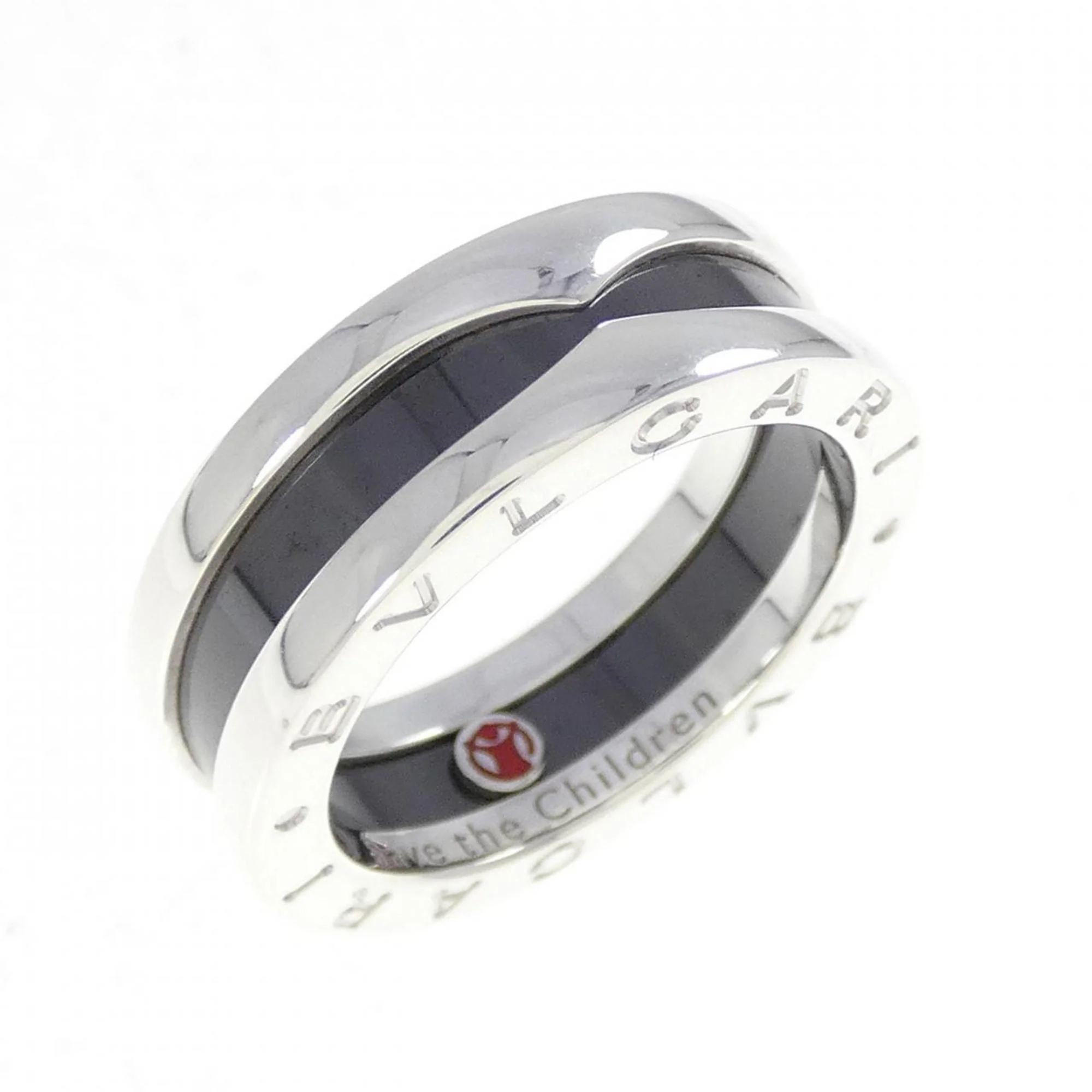 Save The Children Ring Ceramic and Sterling Silver