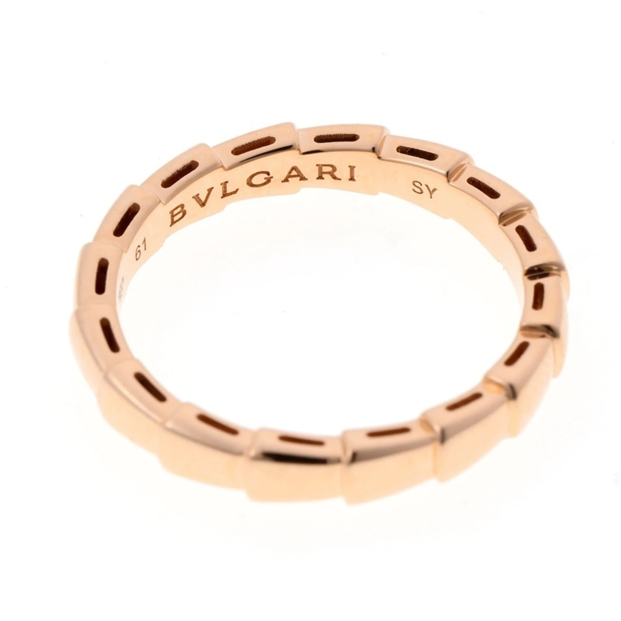 Serpenti Viper Ring 18K Rose Gold - Image 5