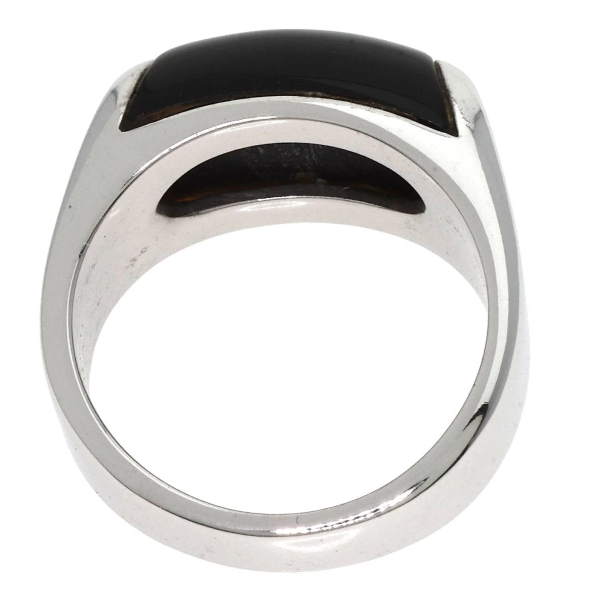 Tronchetto Onyx Ring 18K White Gold - Image 4