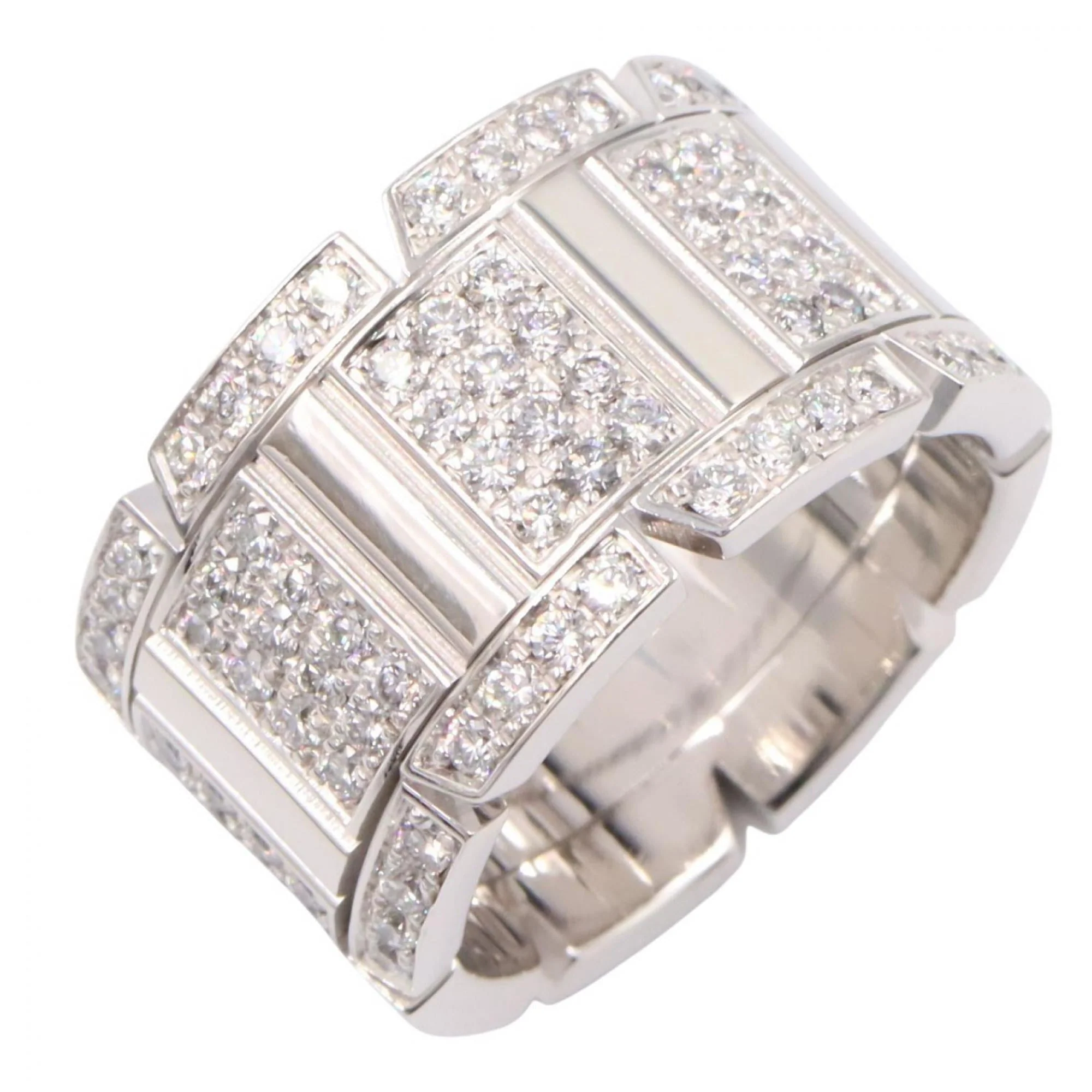Band Ring 18K White Gold