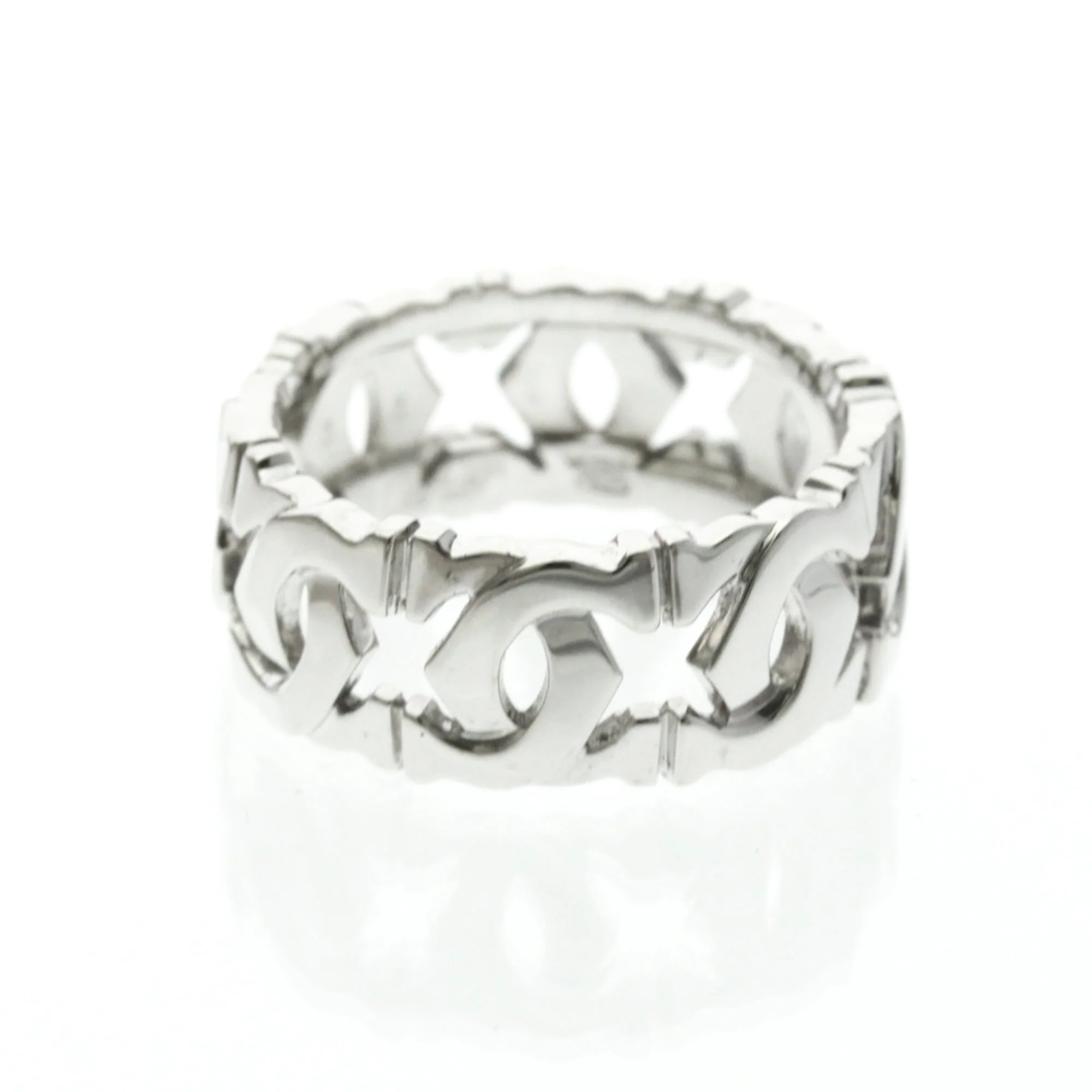 Band Ring 18K White Gold