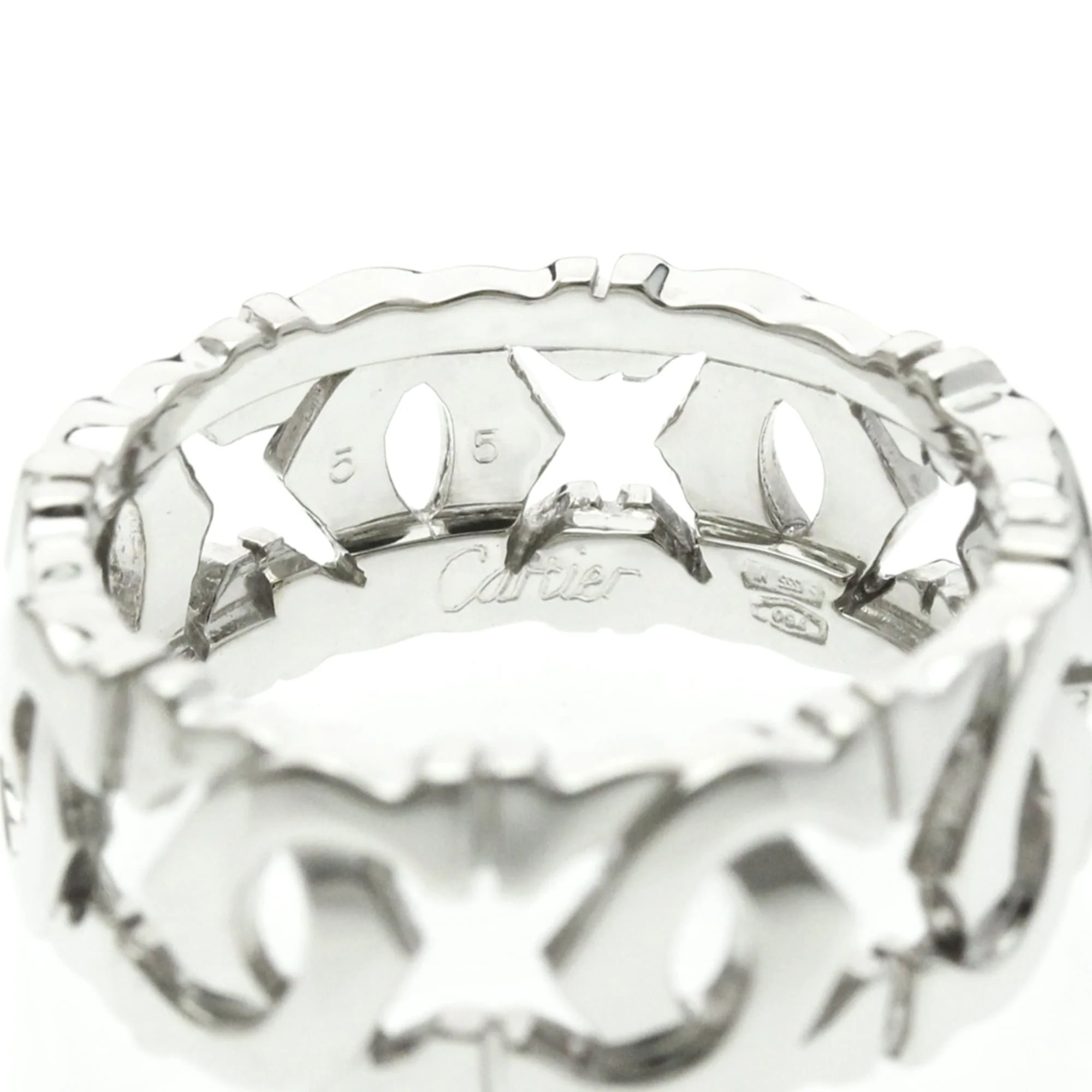 Band Ring 18K White Gold - Image 5