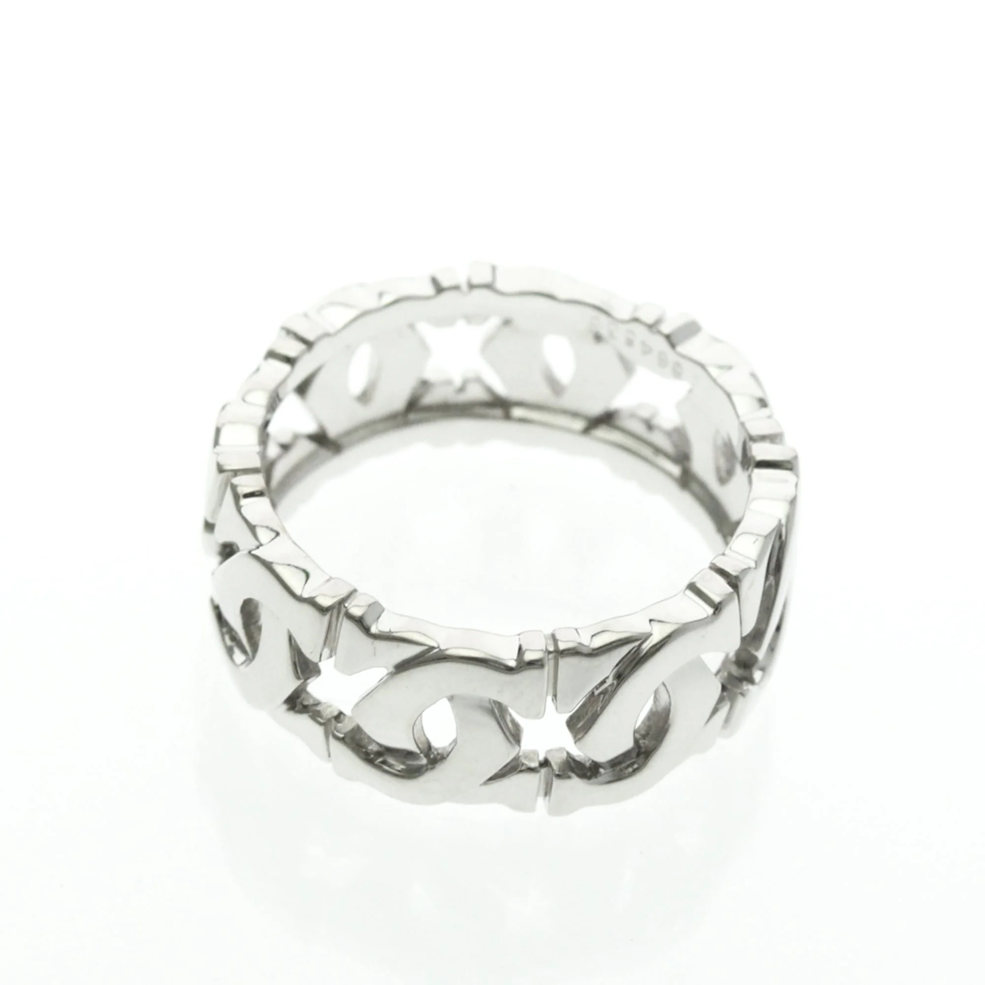 Band Ring 18K White Gold - Image 9
