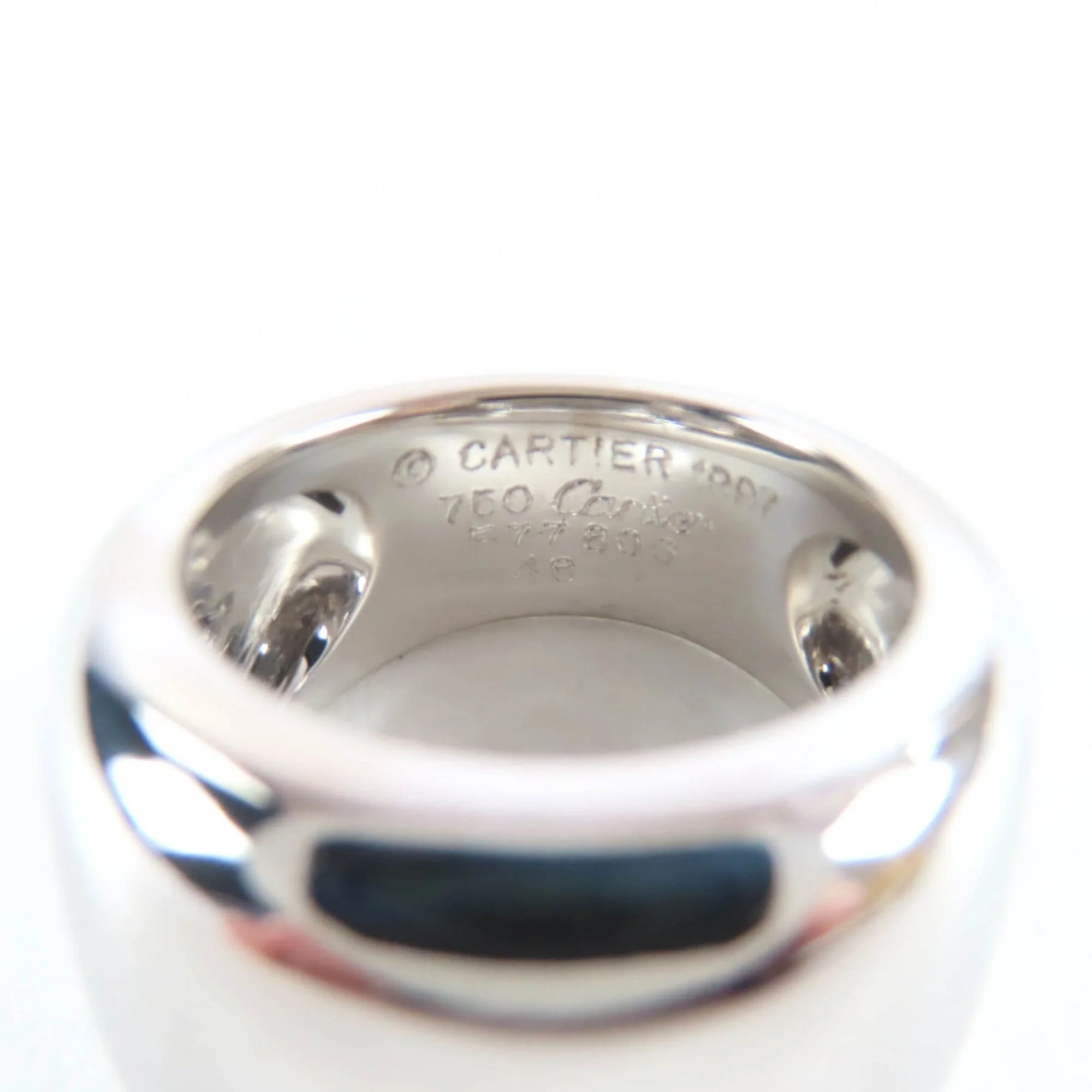 Band Ring 18K White Gold - Image 5