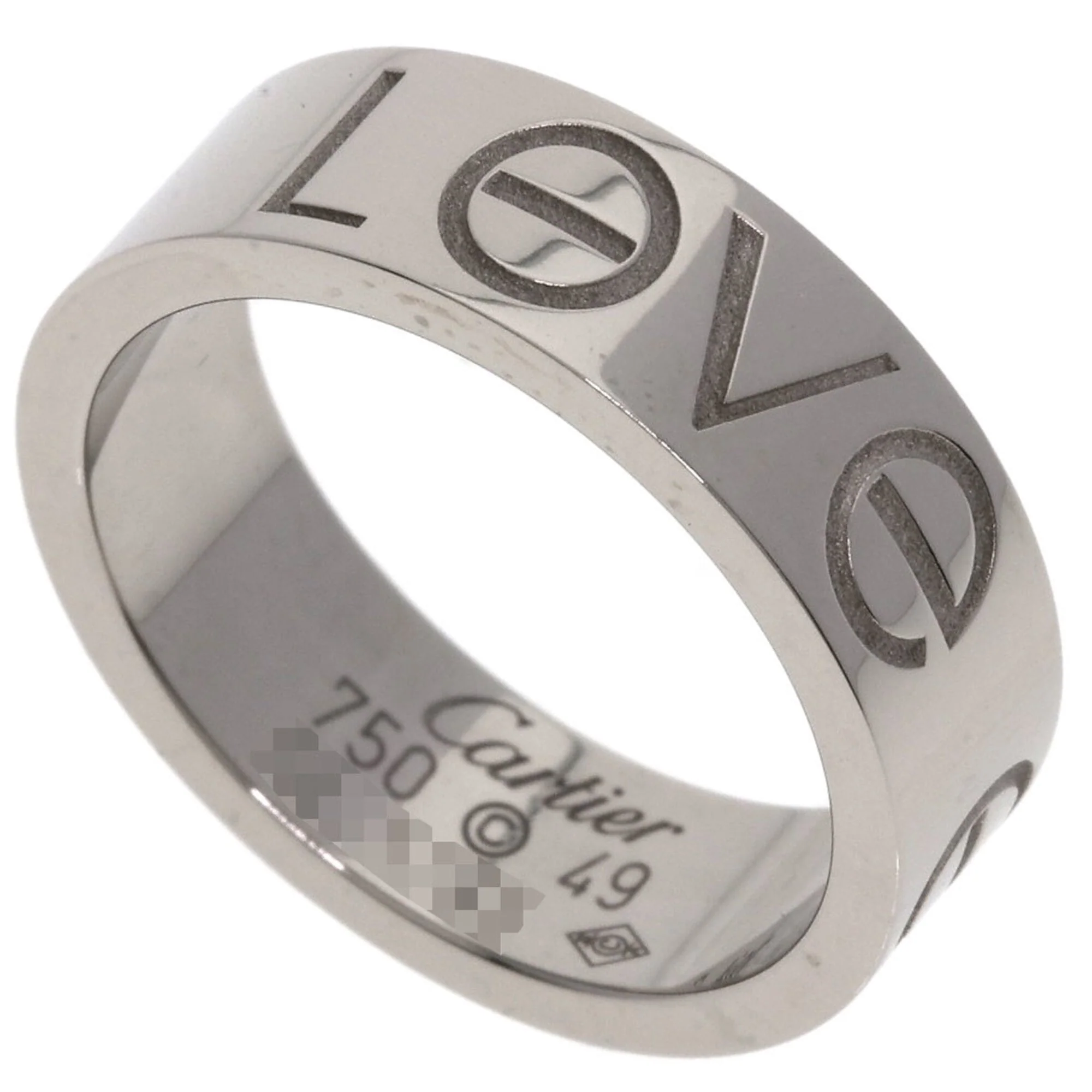 Band Ring 18K White Gold