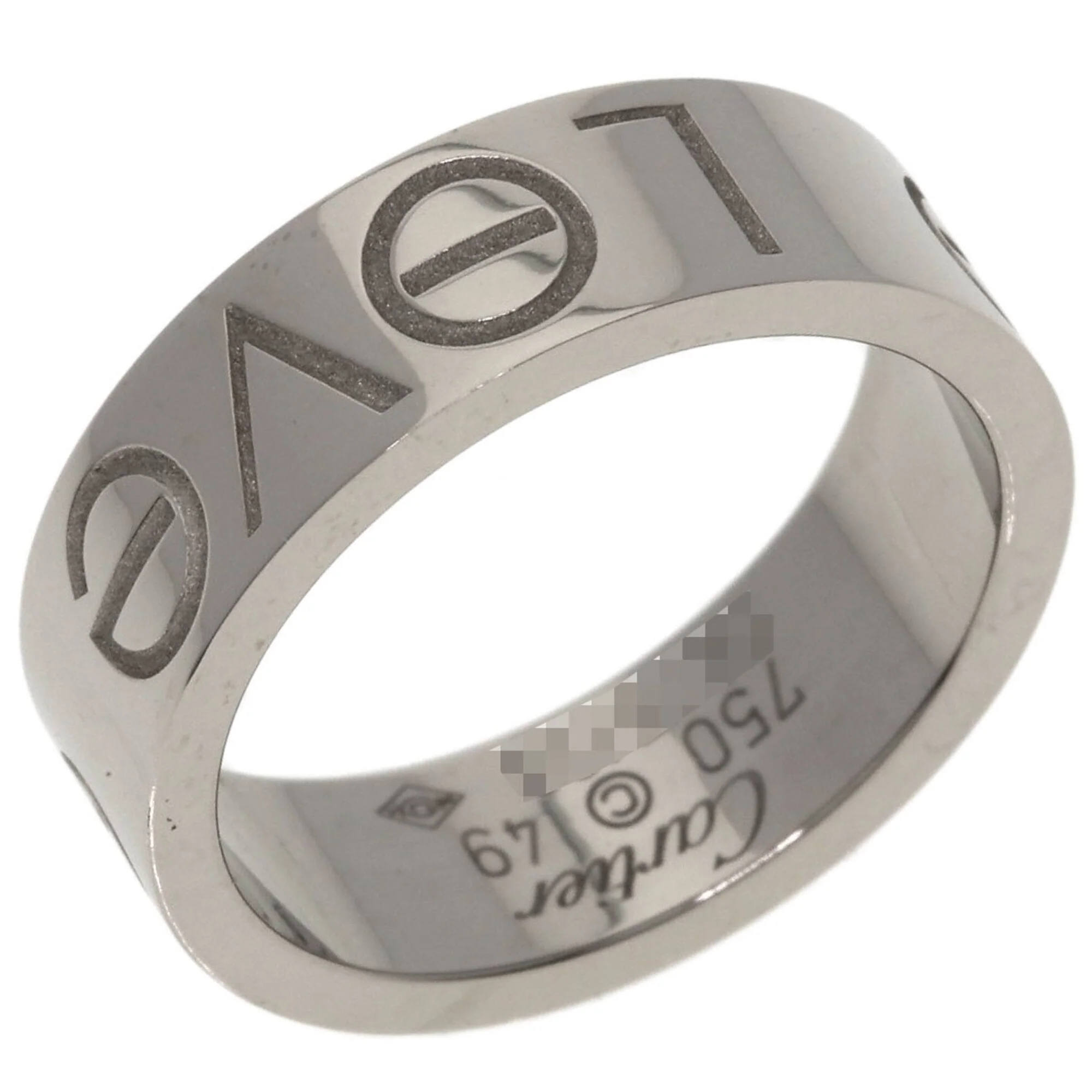 Band Ring 18K White Gold - Image 2