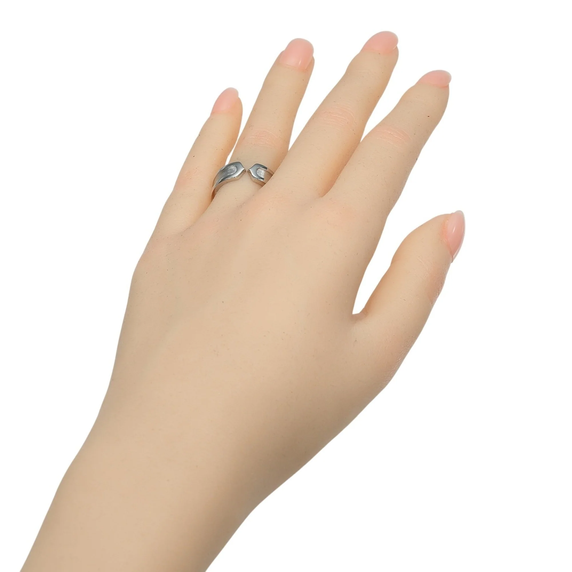Band Ring 18K White Gold - Image 2