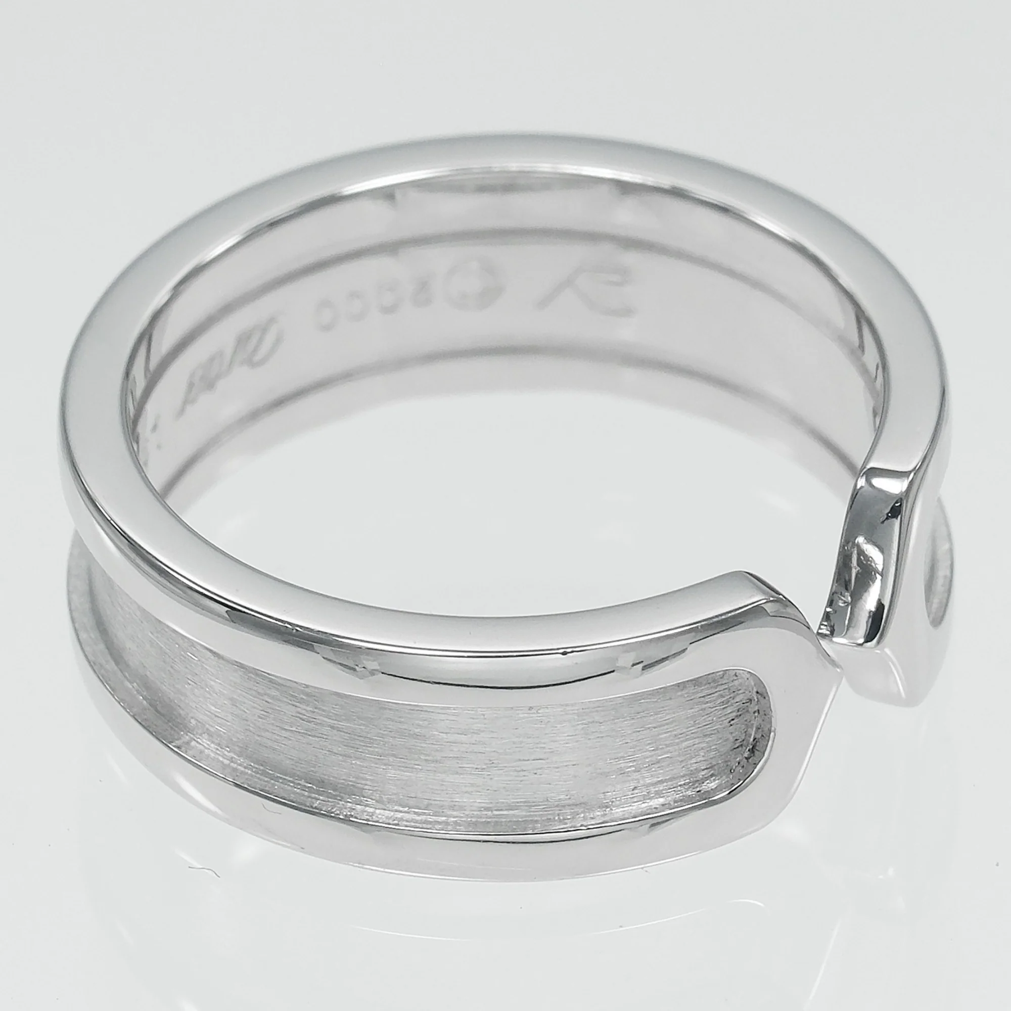 Band Ring 18K White Gold - Image 6