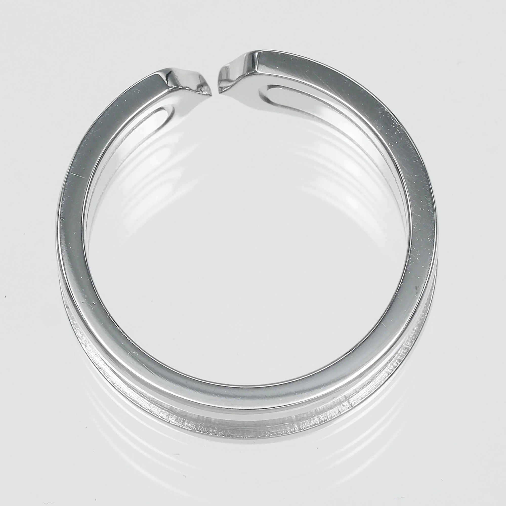 Band Ring 18K White Gold - Image 9