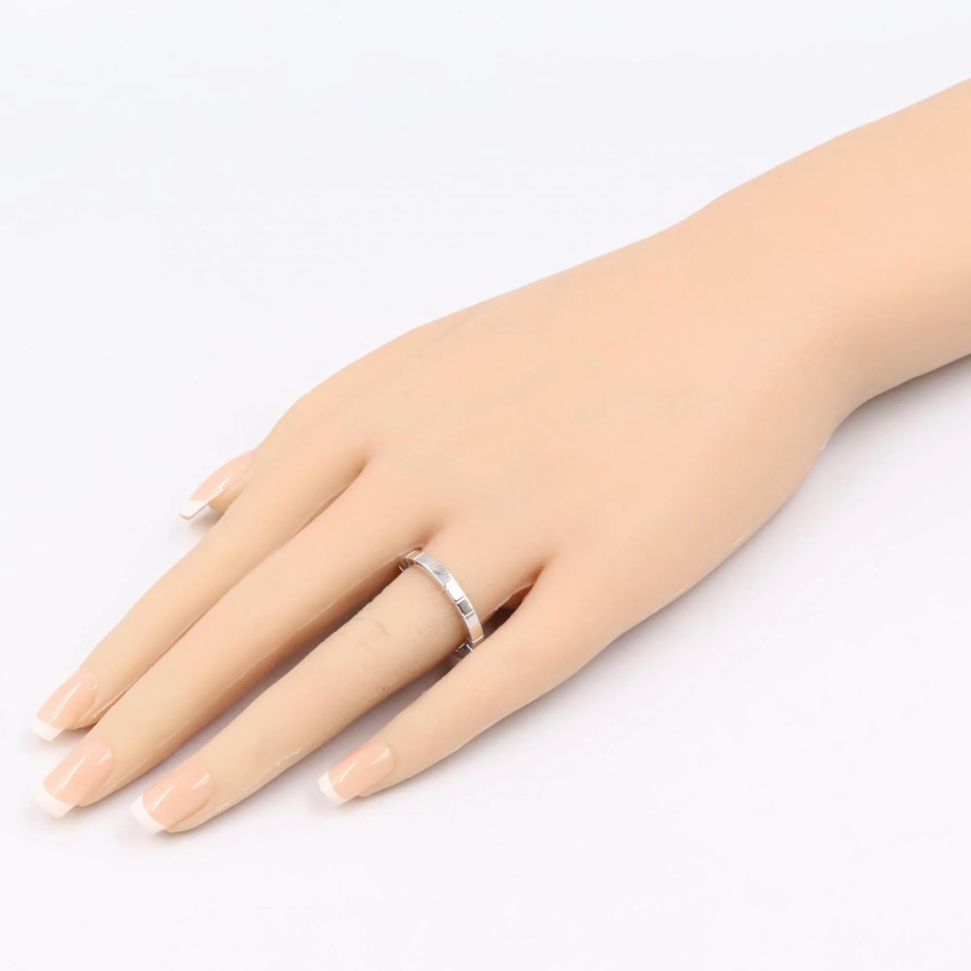 Band Ring 18K White Gold - Image 7