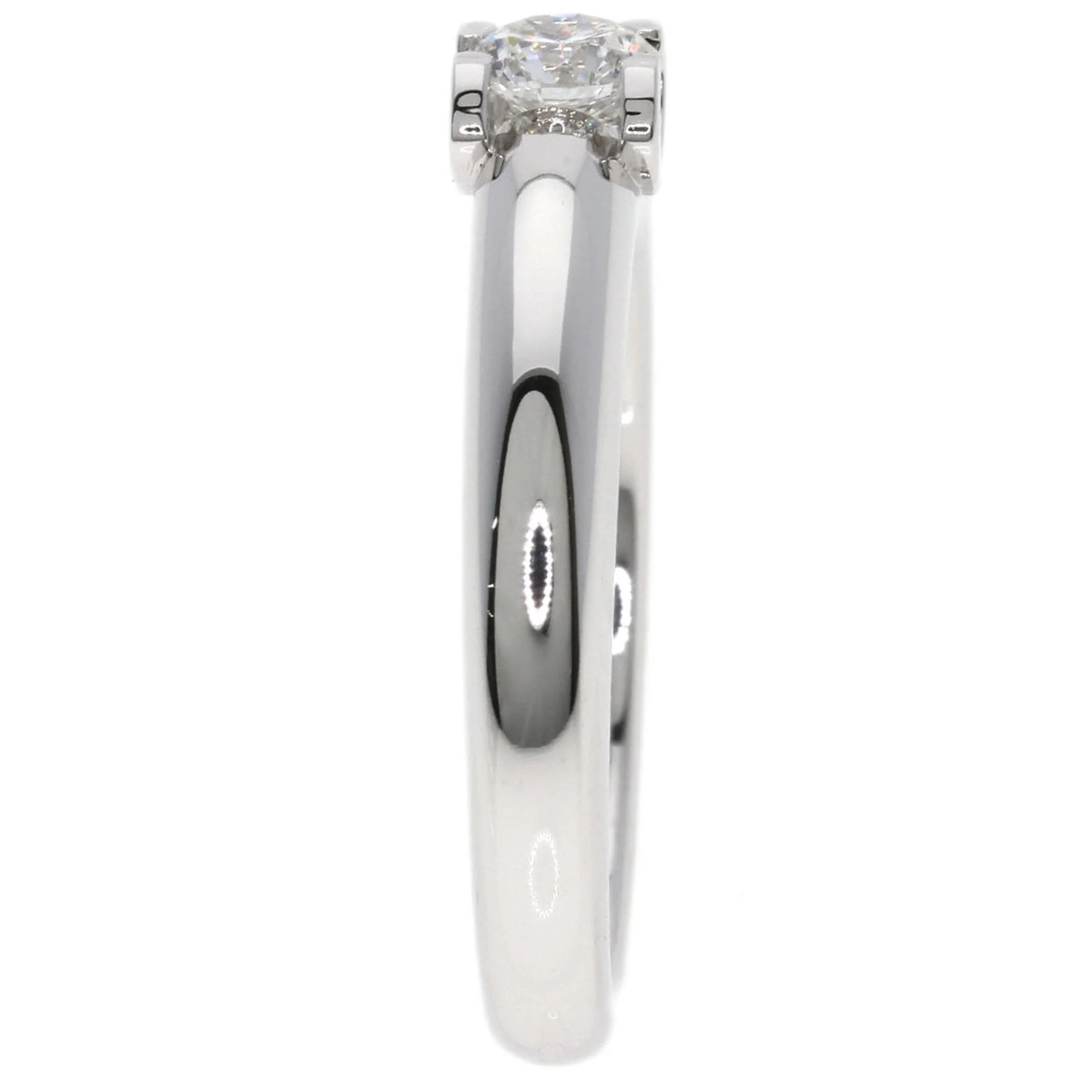 C de Cartier Ring 18K White Gold - Image 3