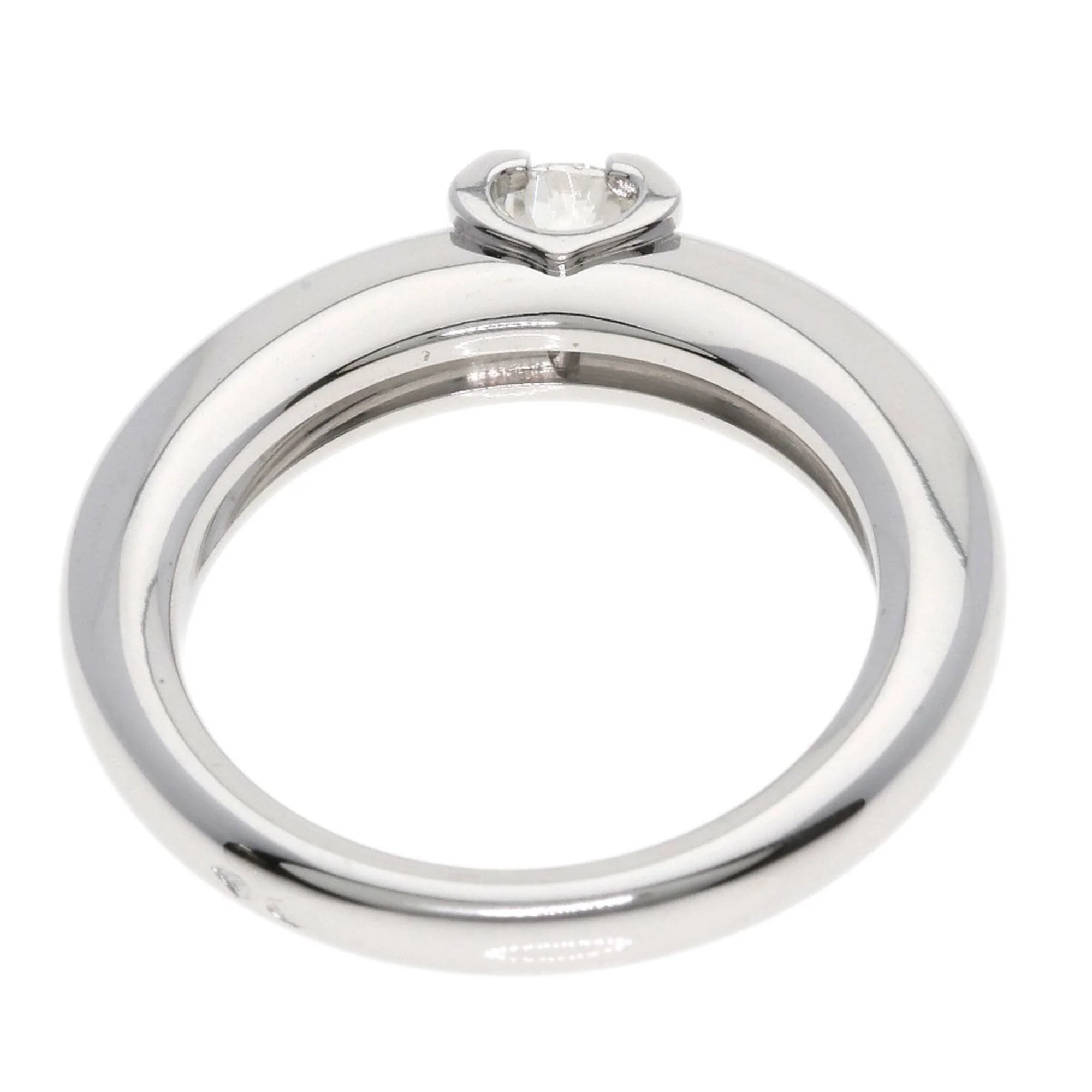 C de Cartier Ring 18K White Gold - Image 4