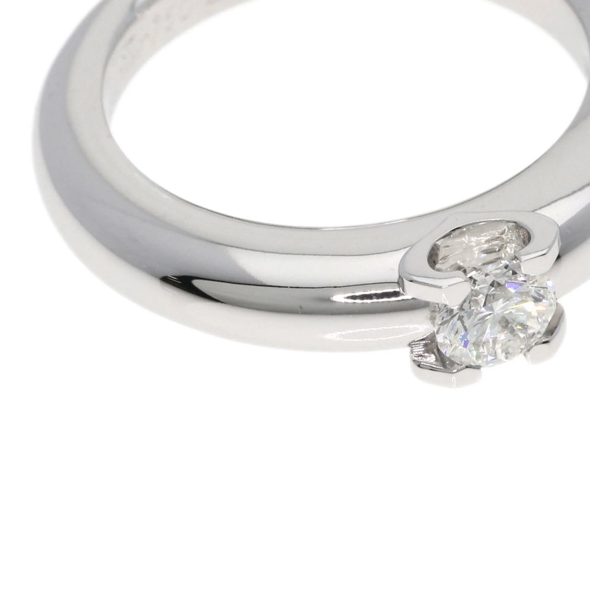 C de Cartier Ring 18K White Gold - Image 7
