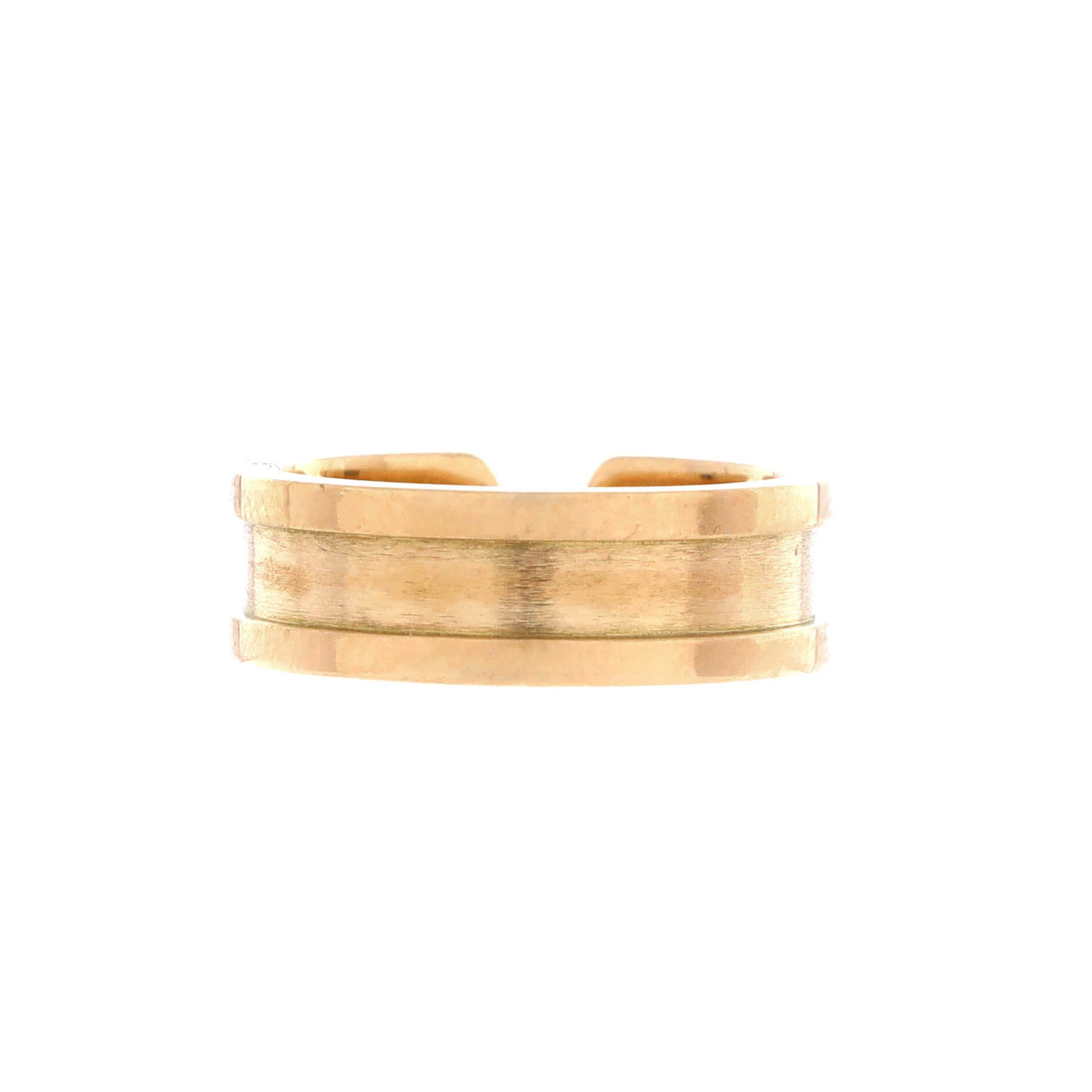 C de Cartier Ring 18K Yellow Gold with Diamonds 6.5mm - Image 3
