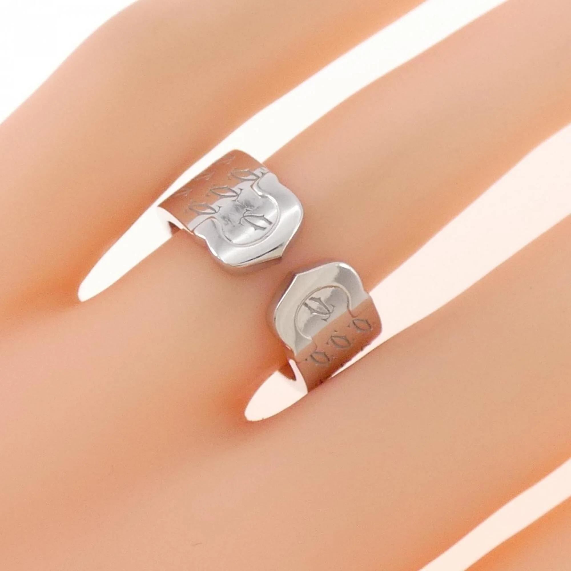 C2 2000 Christmas Limited Edition Ring 18K White Gold - Image 4