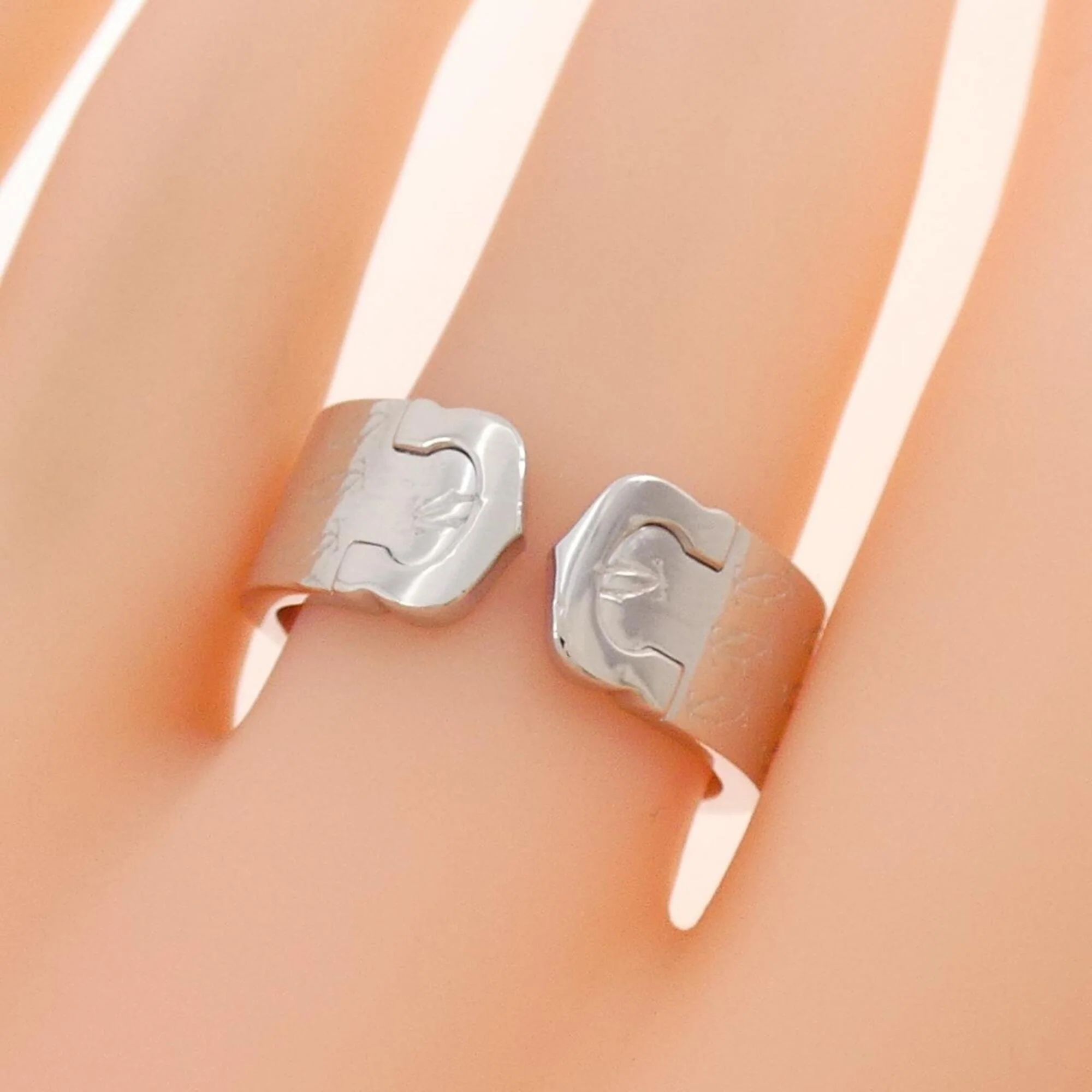 C2 2000 Christmas Limited Edition Ring 18K White Gold - Image 5
