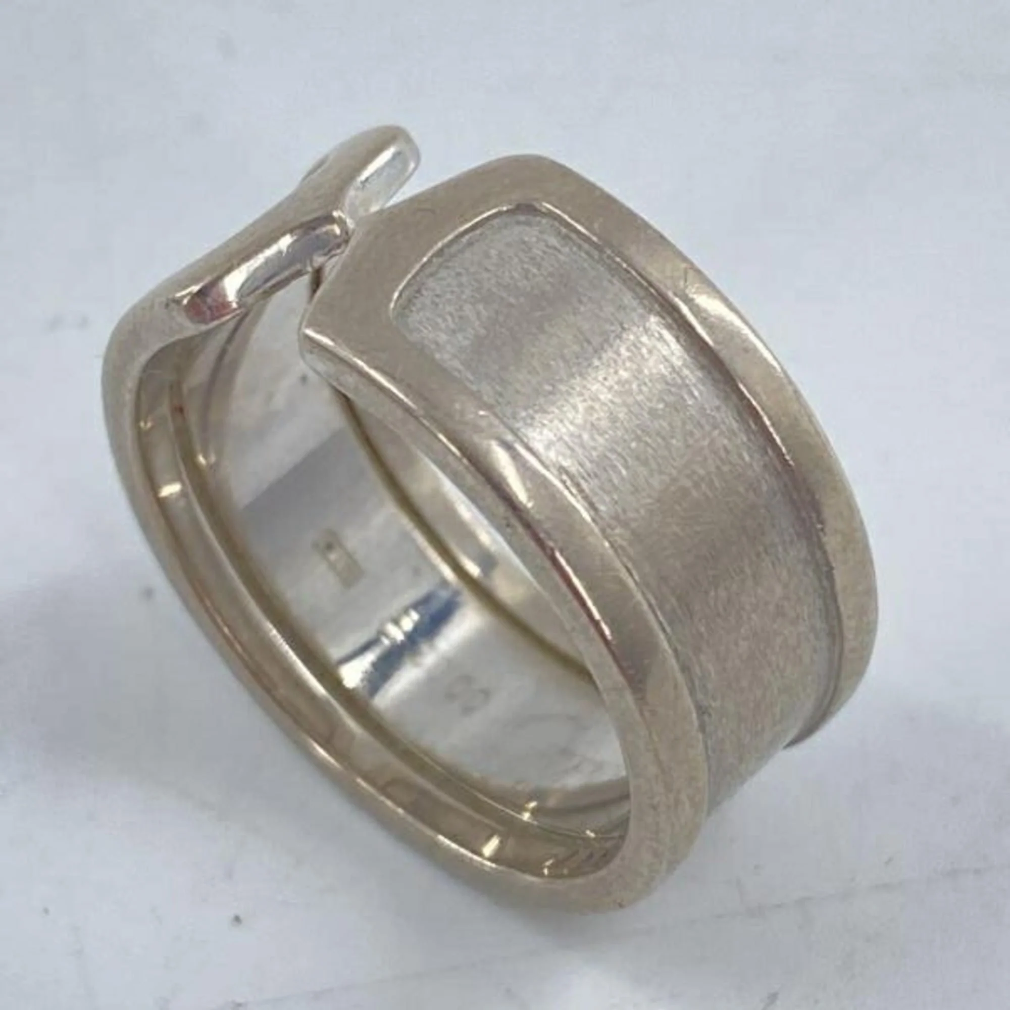 C2 Ring 18K White Gold - Image 9